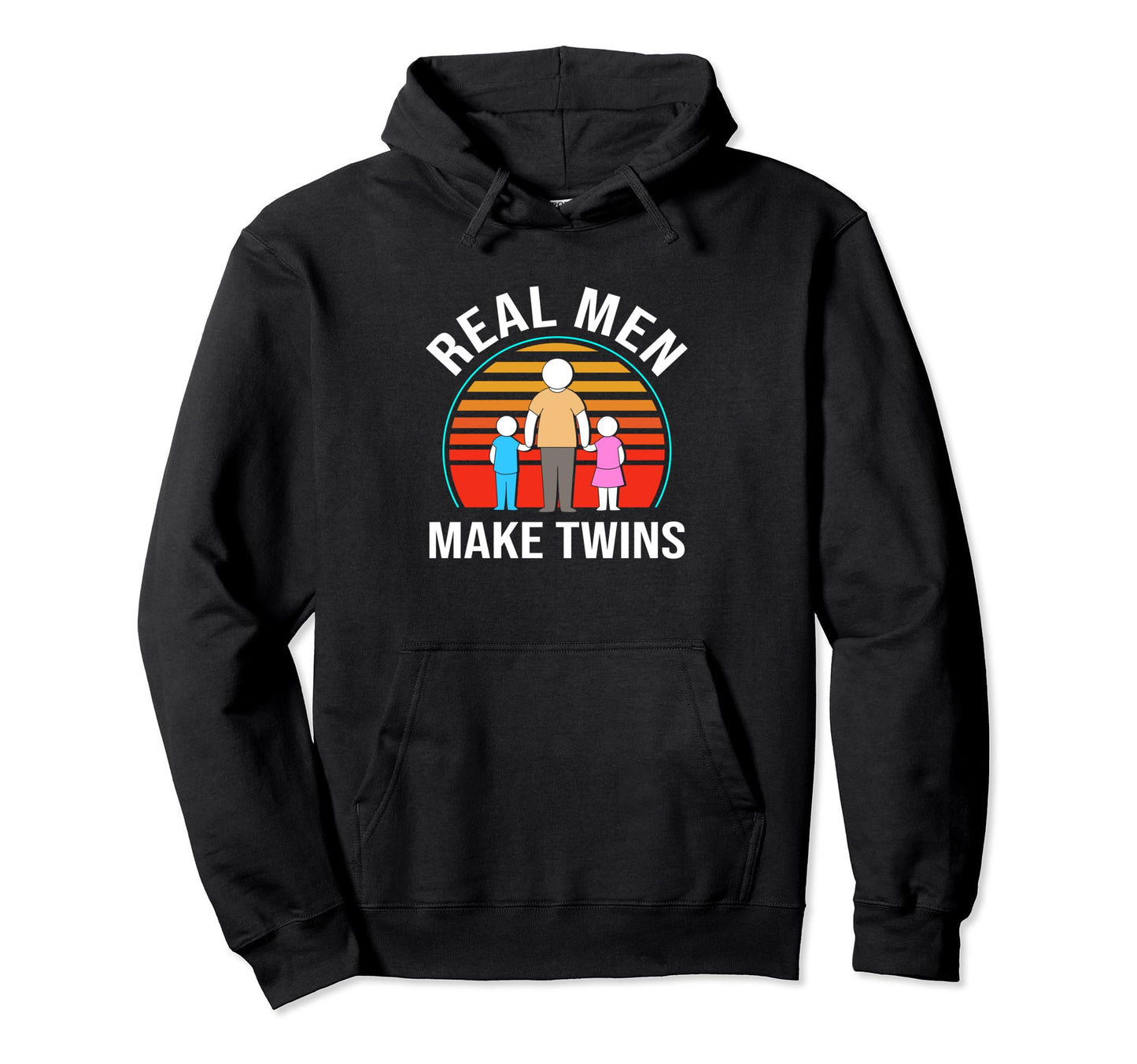 Dad Twins Real Make Twins Hoodie - Streetwear Style Men Women - T-Shirt, Sweatshirt, Hoodie