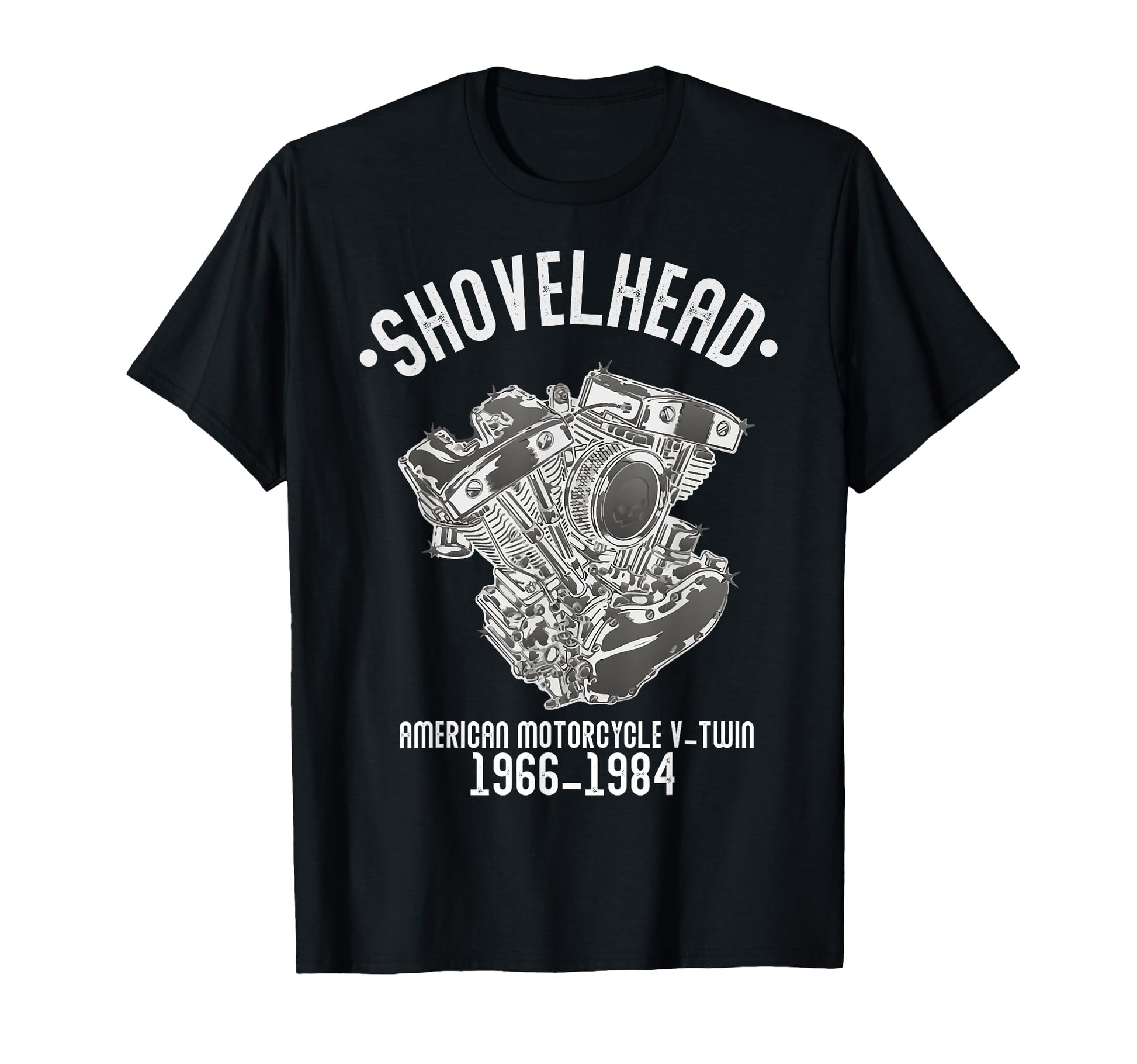 Novelty Shovelhead Motorcycle T-Shirt - Fun Novelty Design Unisex - T-Shirt, Sweatshirt, Hoodie