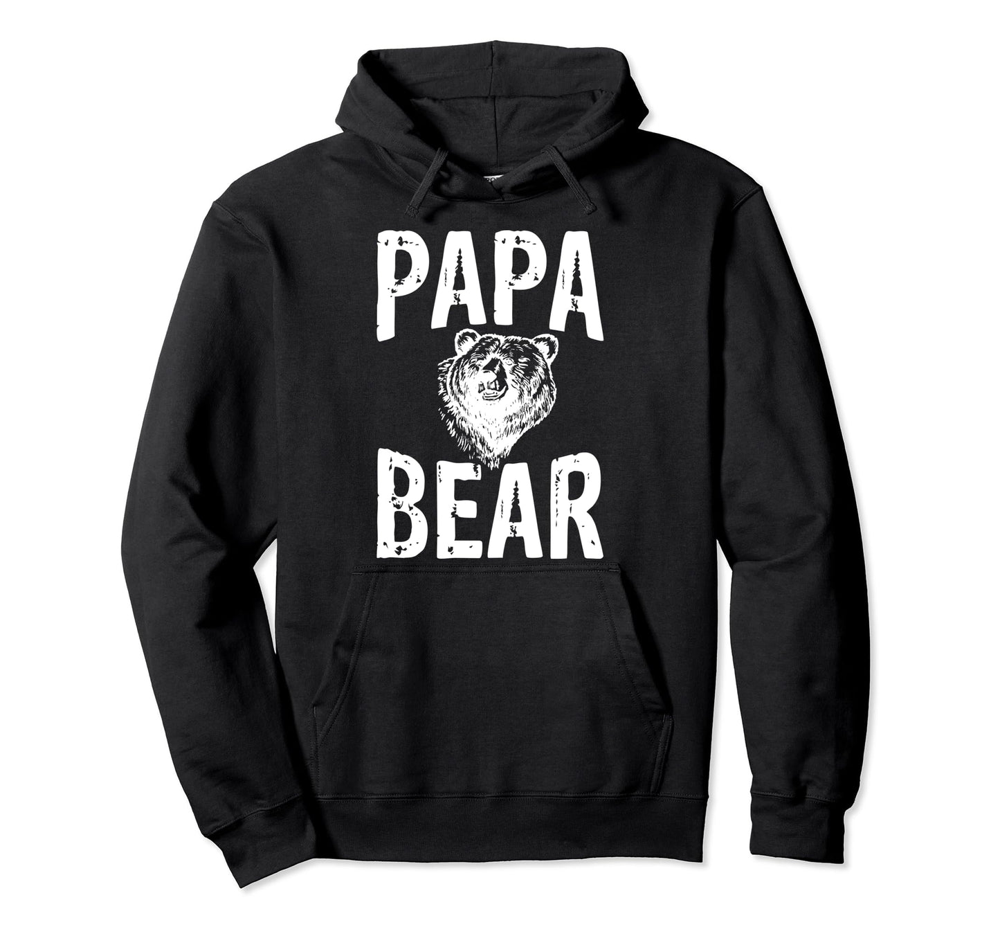 Papa Bear Hilarious Hoodie - Minimalist Print Unisex - T-Shirt, Sweatshirt, Hoodie