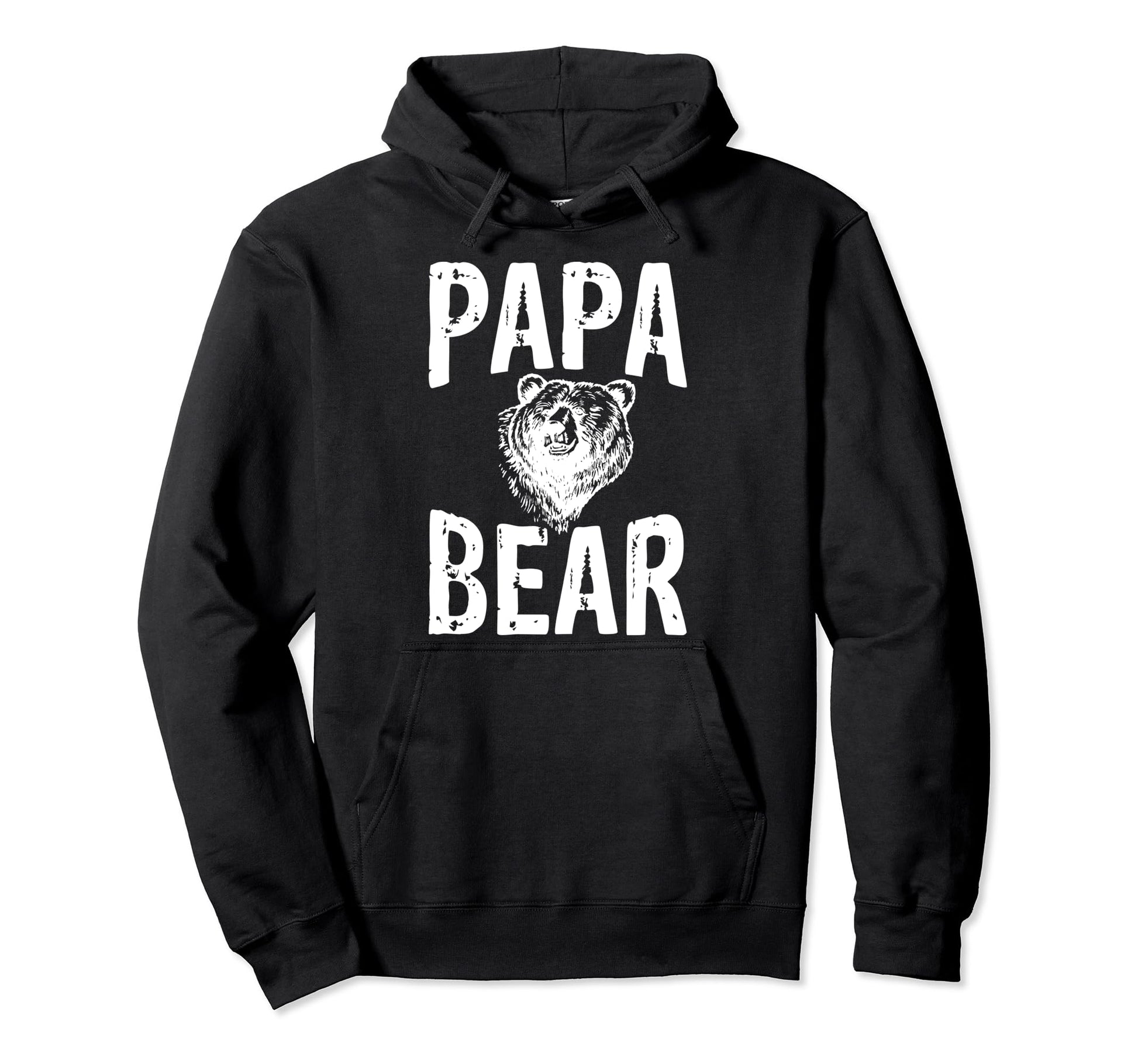 Papa Bear Hilarious Hoodie - Minimalist Print Unisex - T-Shirt, Sweatshirt, Hoodie
