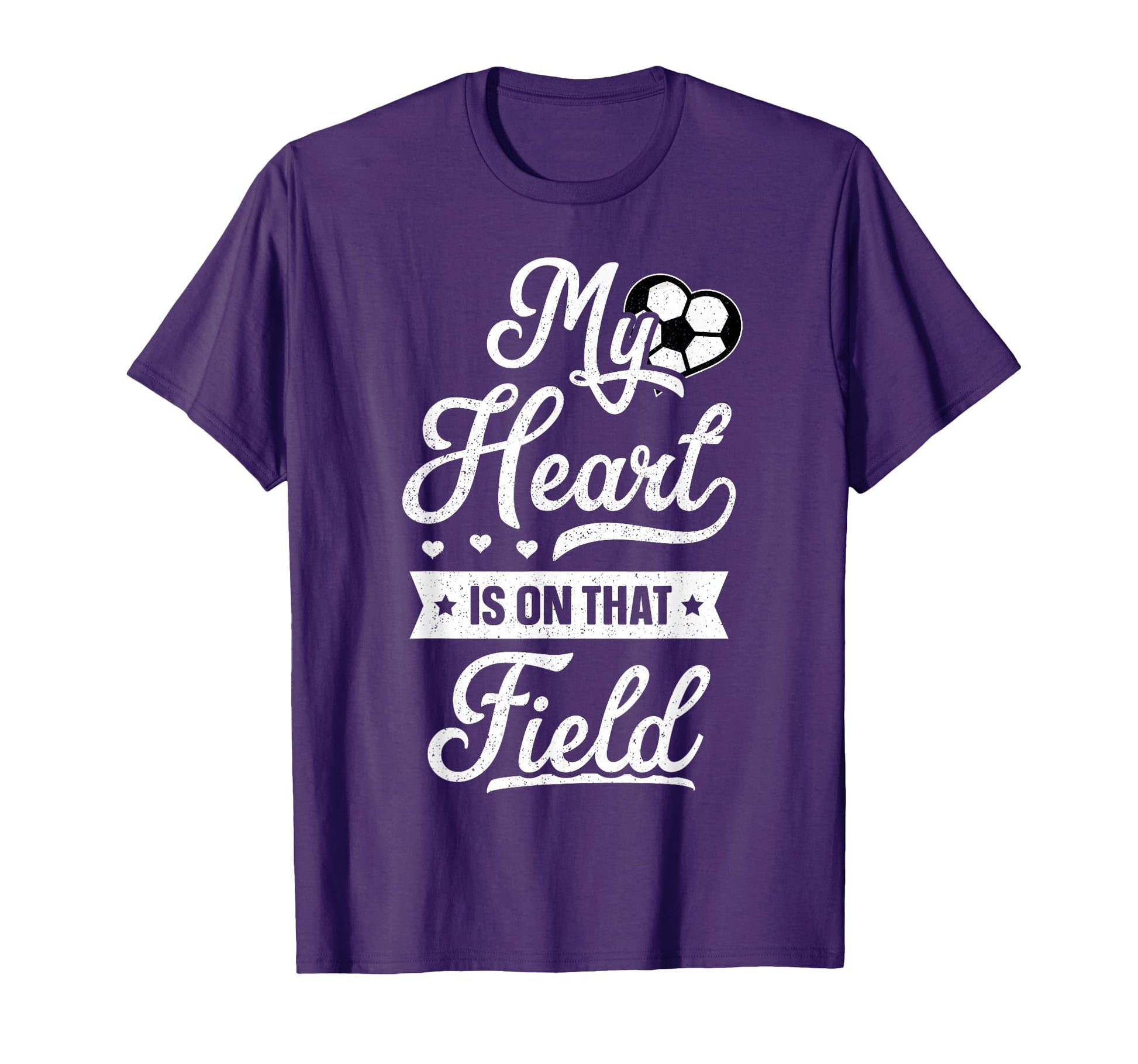 My Heart Is That Field Gift Womens Mom T-Shirt - Novelty Apparel Men Women - T-Shirt, Sweatshirt, Hoodie