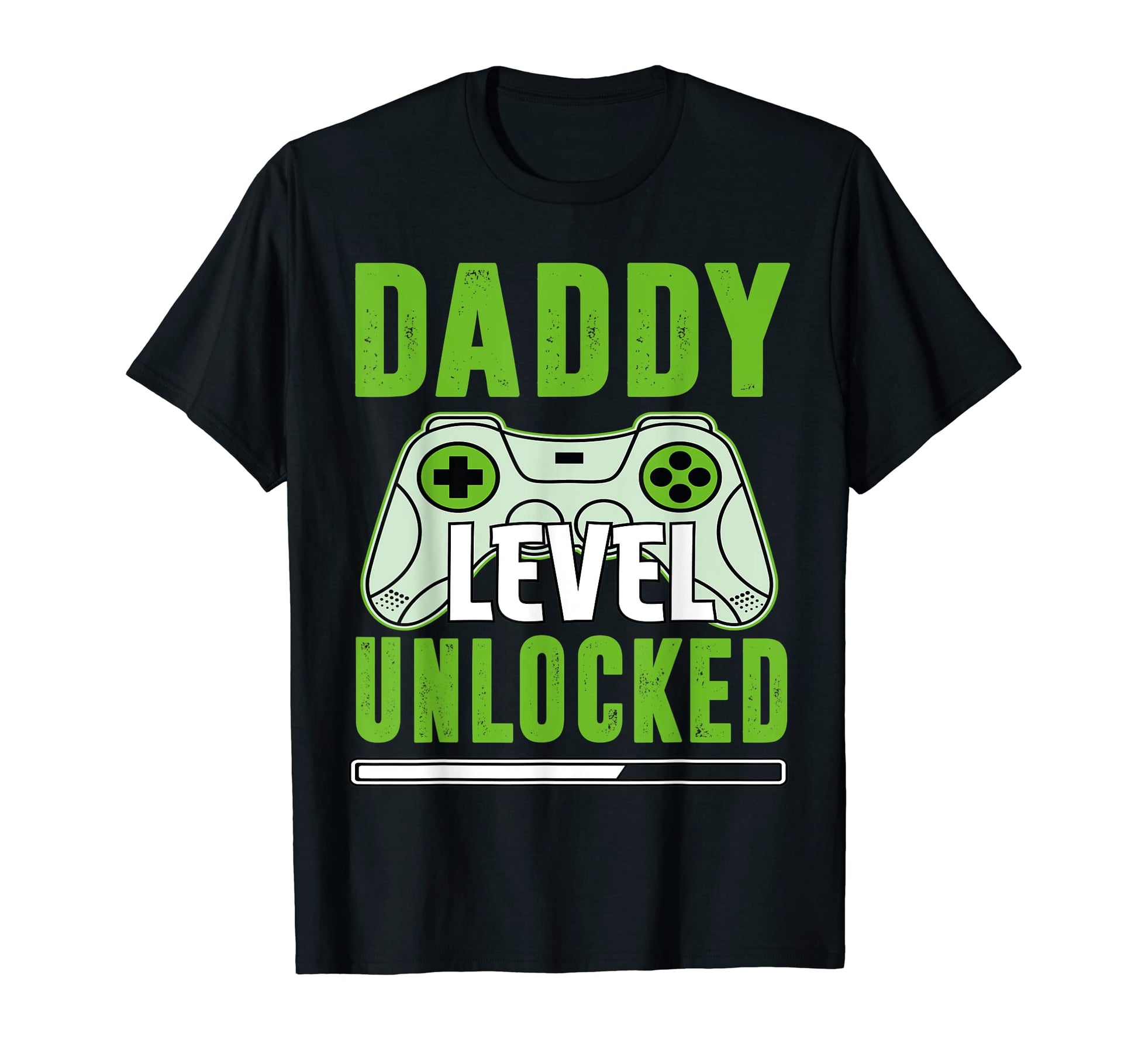 Daddy Level Unlocked Loading Bar T-Shirt - Novelty Apparel for Adults - T-Shirt, Sweatshirt, Hoodie