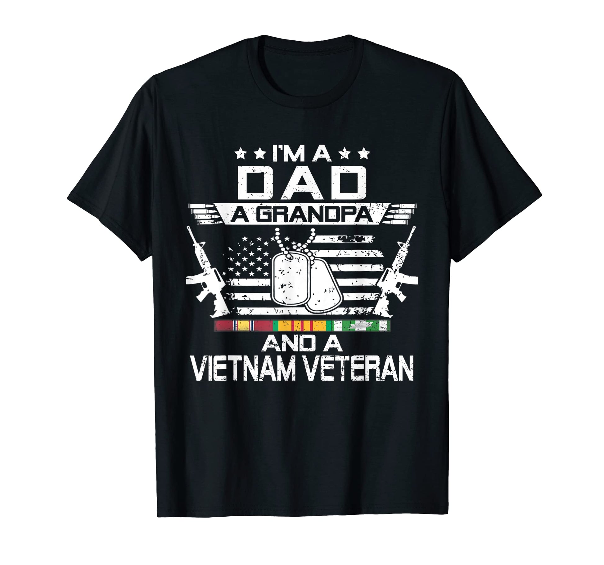 Im Dad Grandpa And Vietnam Veteran T-Shirt - Minimalist Print Unisex - T-Shirt, Sweatshirt, Hoodie