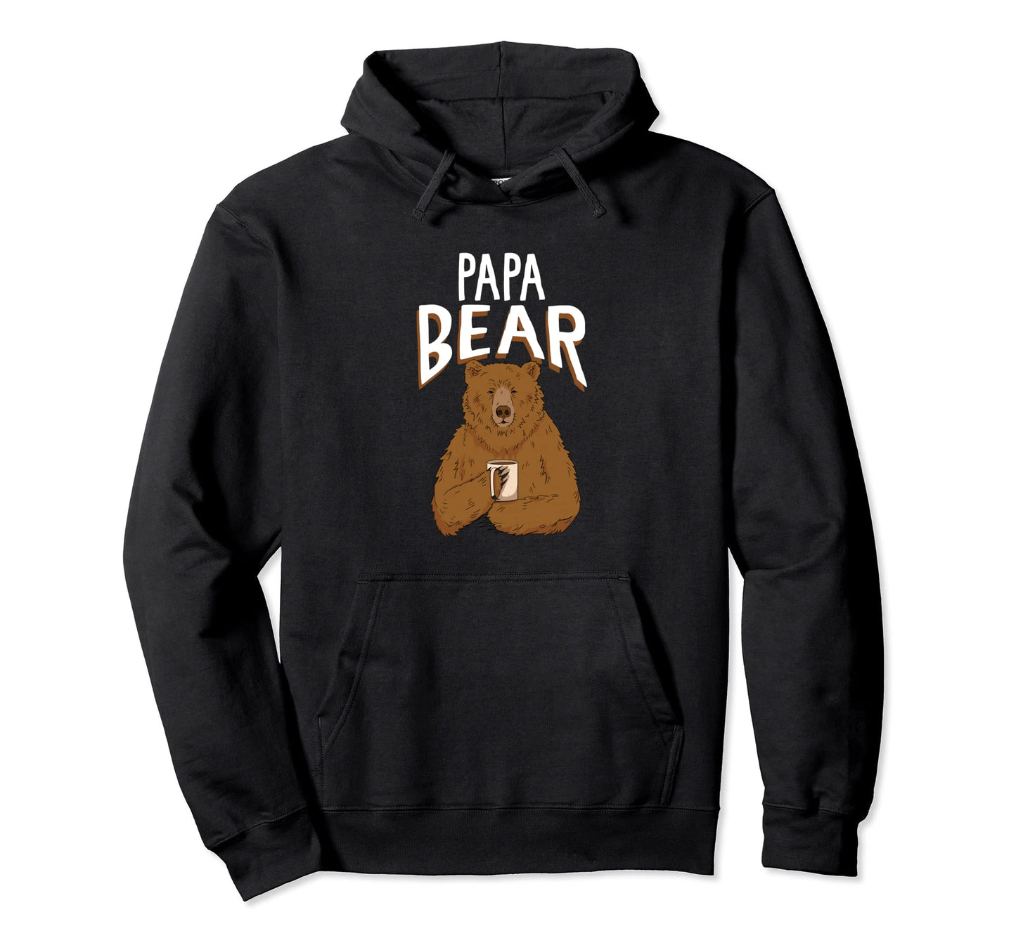 Papa Bear Hoodie - Custom Art Print Unisex - T-Shirt, Sweatshirt, Hoodie