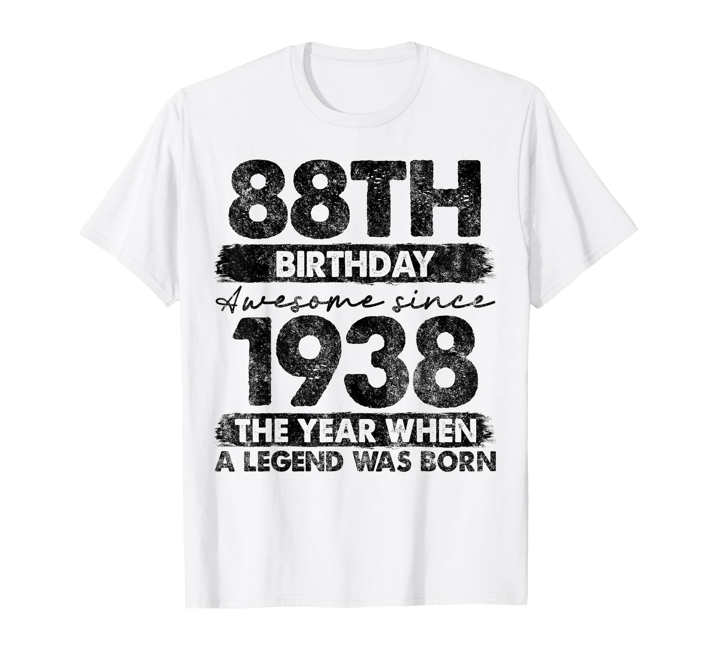 88 Year Old Gifts 1938 88Th Birthday T-Shirt - Fun Novelty Design Men Women - T-Shirt, Sweatshirt, Hoodie
