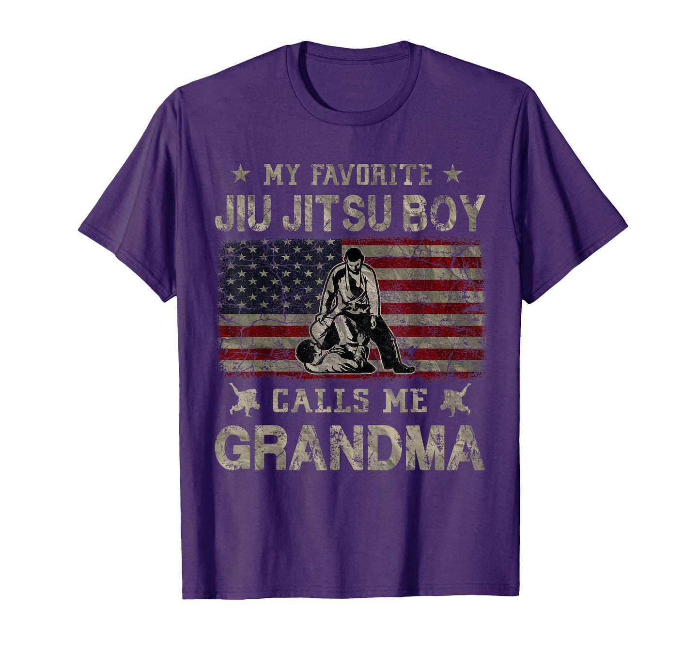My Favorite Jiu Jitsu Calls Me Grandma T-Shirt - Unique Graphic Unisex - T-Shirt, Sweatshirt, Hoodie