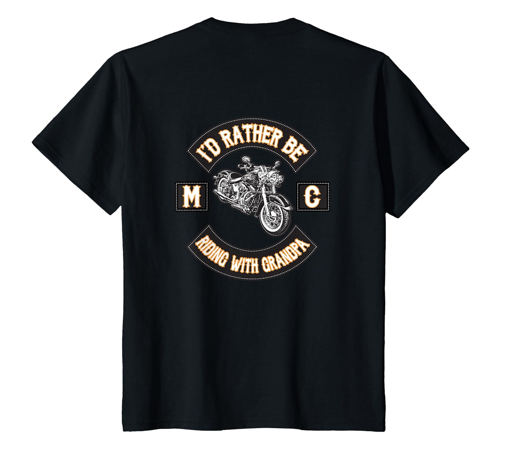 Id Rather Be Riding Grandpa T-Shirt - Custom Art Print Men Women - T-Shirt, Sweatshirt, Hoodie