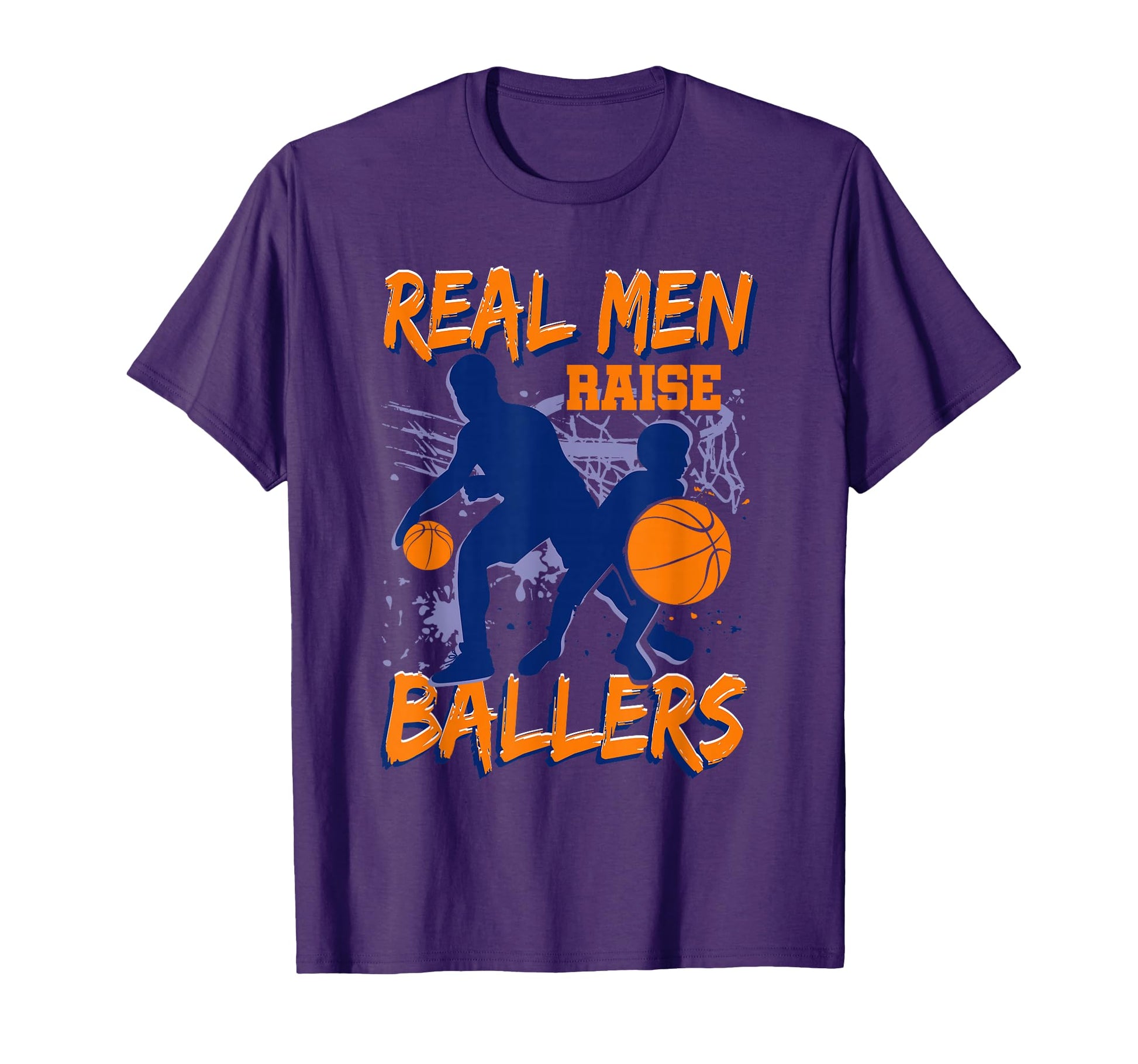 Dad Fathers Day Basketball Dad T-Shirt - Trendy Graphic for Adults - T-Shirt, Sweatshirt, Hoodie