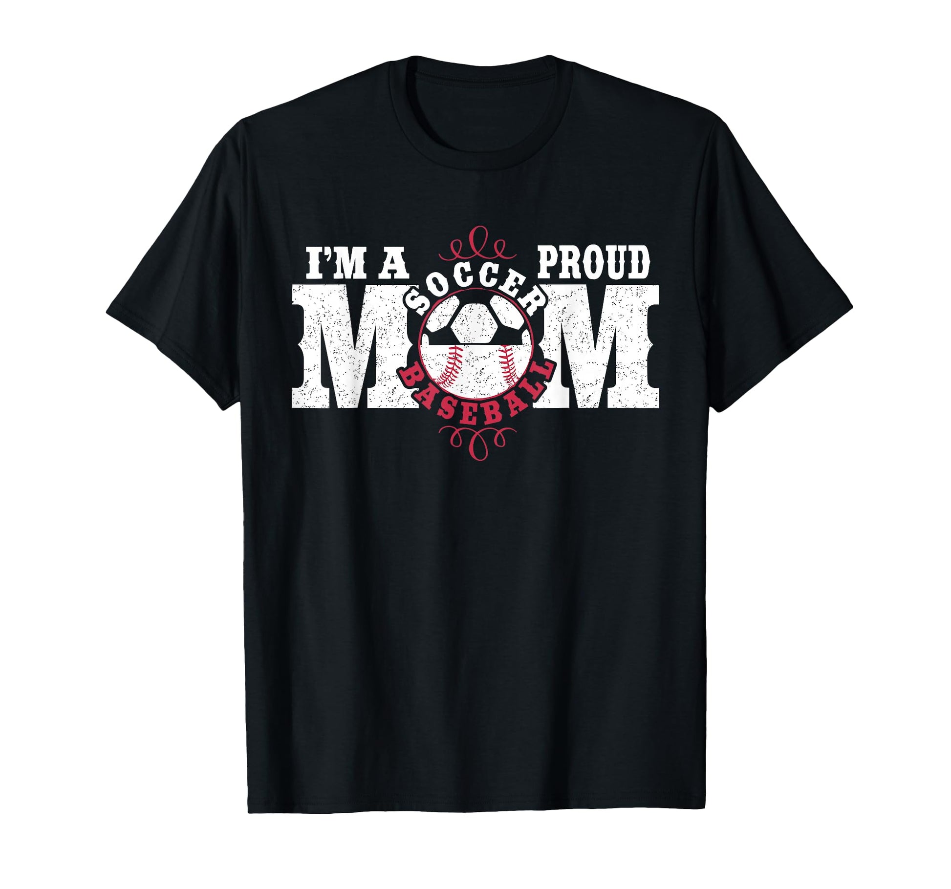 Im Proud Soccer Baseball Mom T-Shirt - Aesthetic Graphic Men Women - T-Shirt, Sweatshirt, Hoodie