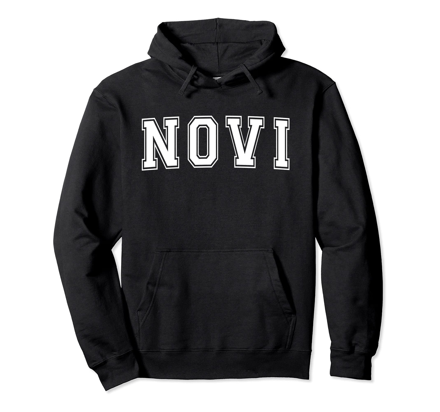 Novi Mi Michigan Usa Sports Varsity Hoodie - Trendy Graphic Unisex - T-Shirt, Sweatshirt, Hoodie