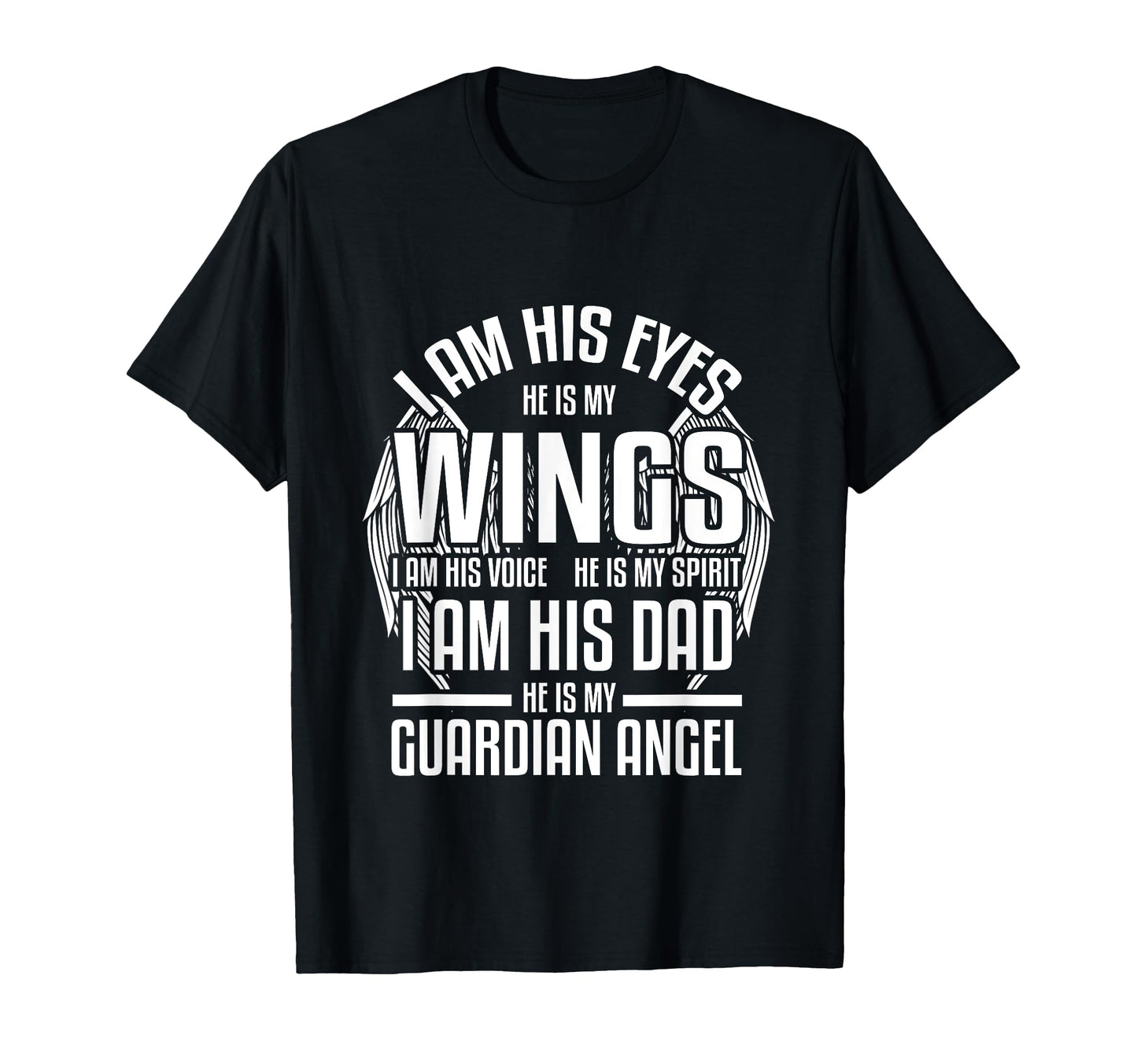 My Son Is My Guardian Angel I Am His T-Shirt - Unique Graphic Men Women - T-Shirt, Sweatshirt, Hoodie