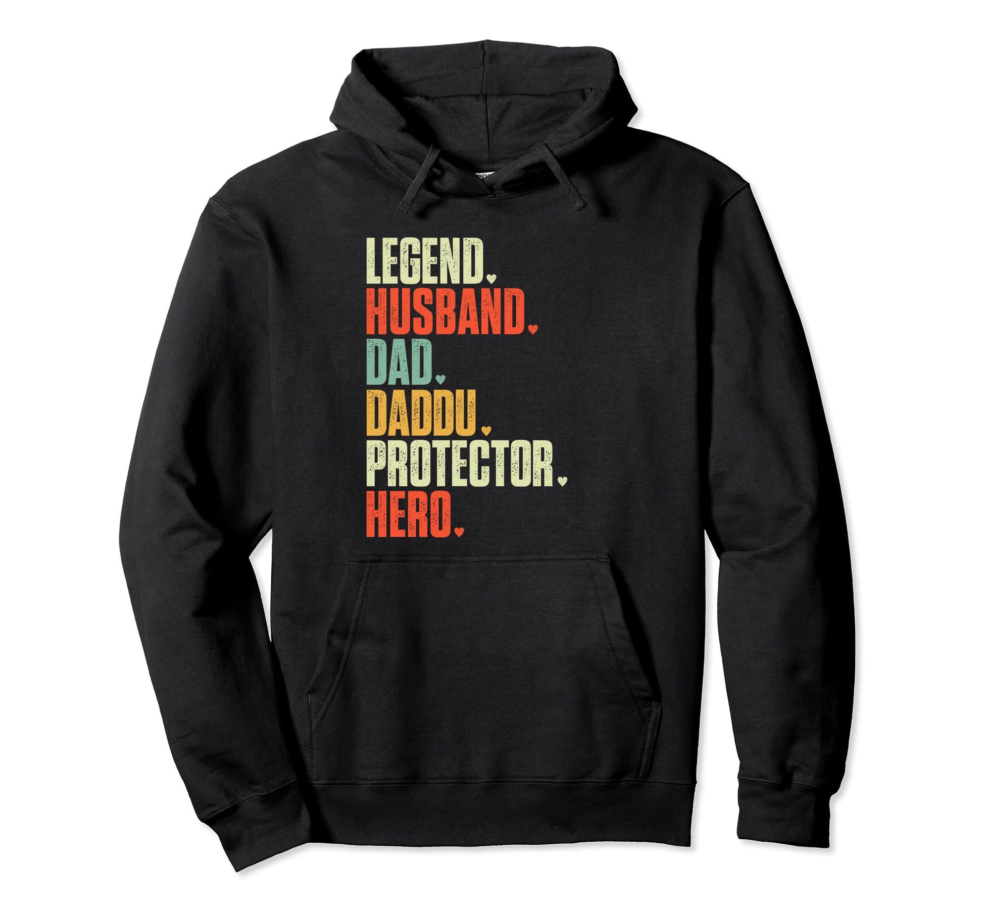 Fathers Day Legend Husband Dad Daddu Hoodie - Minimalist Print Unisex - T-Shirt, Sweatshirt, Hoodie