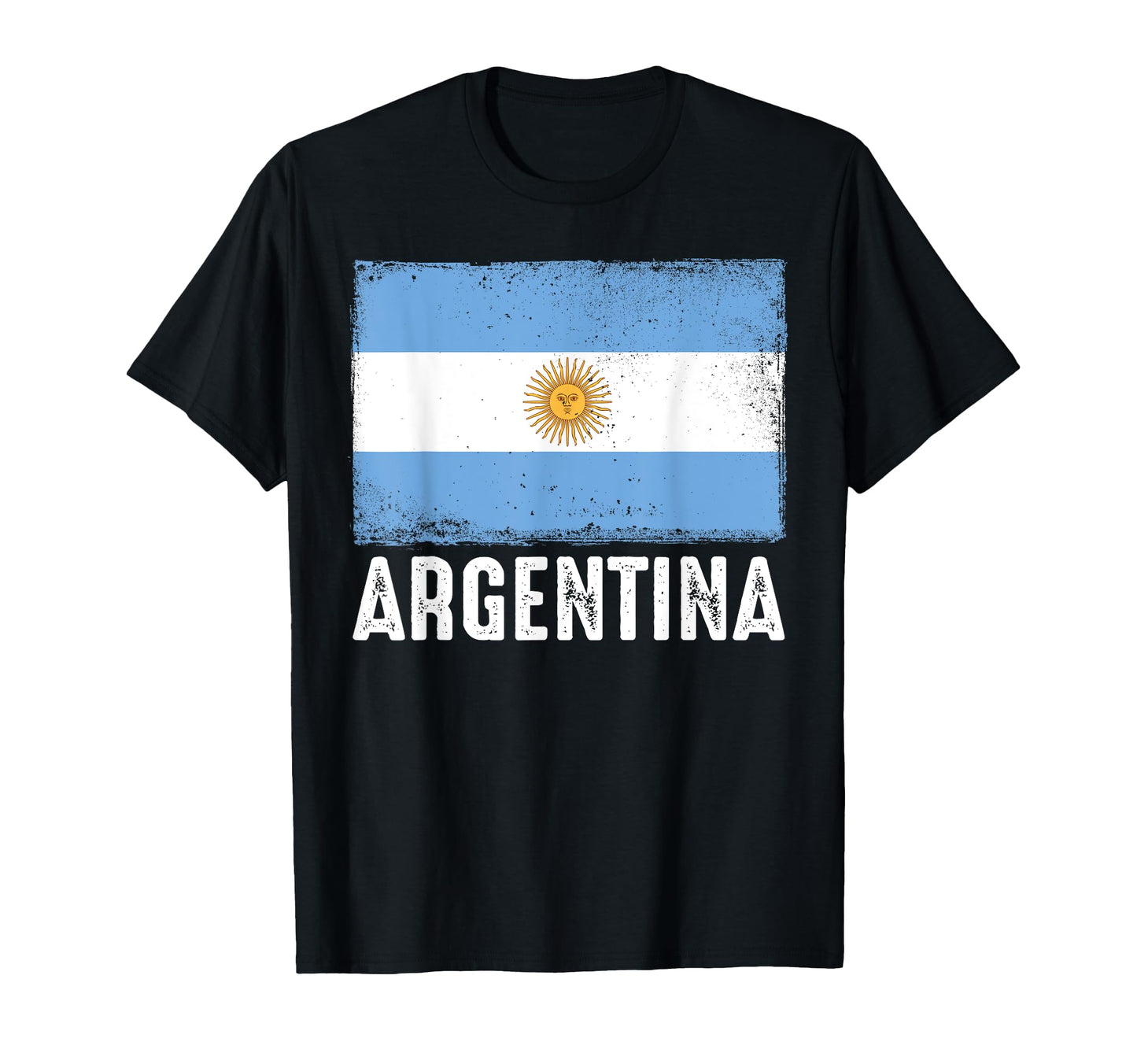 Argentina Flag Football Fan Soccer Team T-Shirt - Aesthetic Graphic Unisex - T-Shirt, Sweatshirt, Hoodie