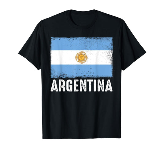 Argentina Flag Football Fan Soccer Team T-Shirt - Aesthetic Graphic Unisex - T-Shirt, Sweatshirt, Hoodie