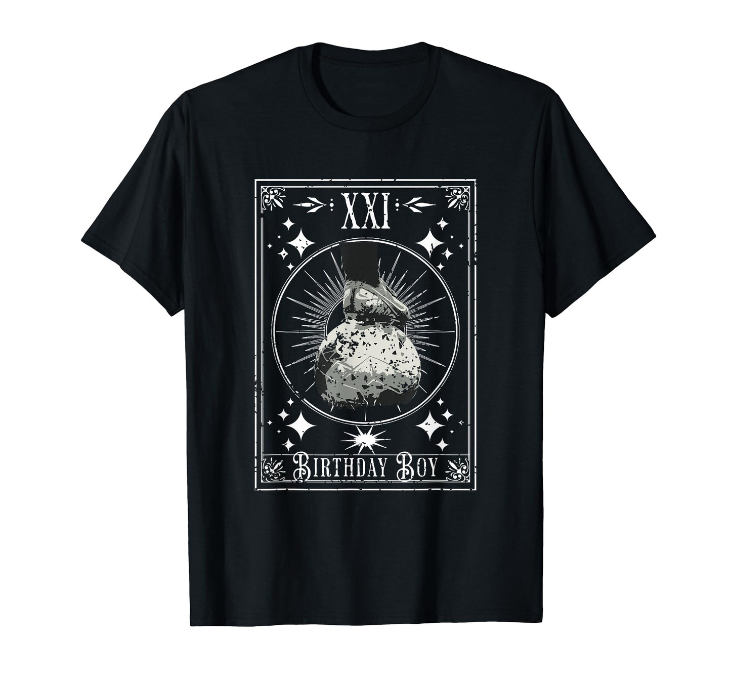 Birthday 21 Soccer Football Tarot Card T-Shirt - Streetwear Style Unisex - T-Shirt, Sweatshirt, Hoodie