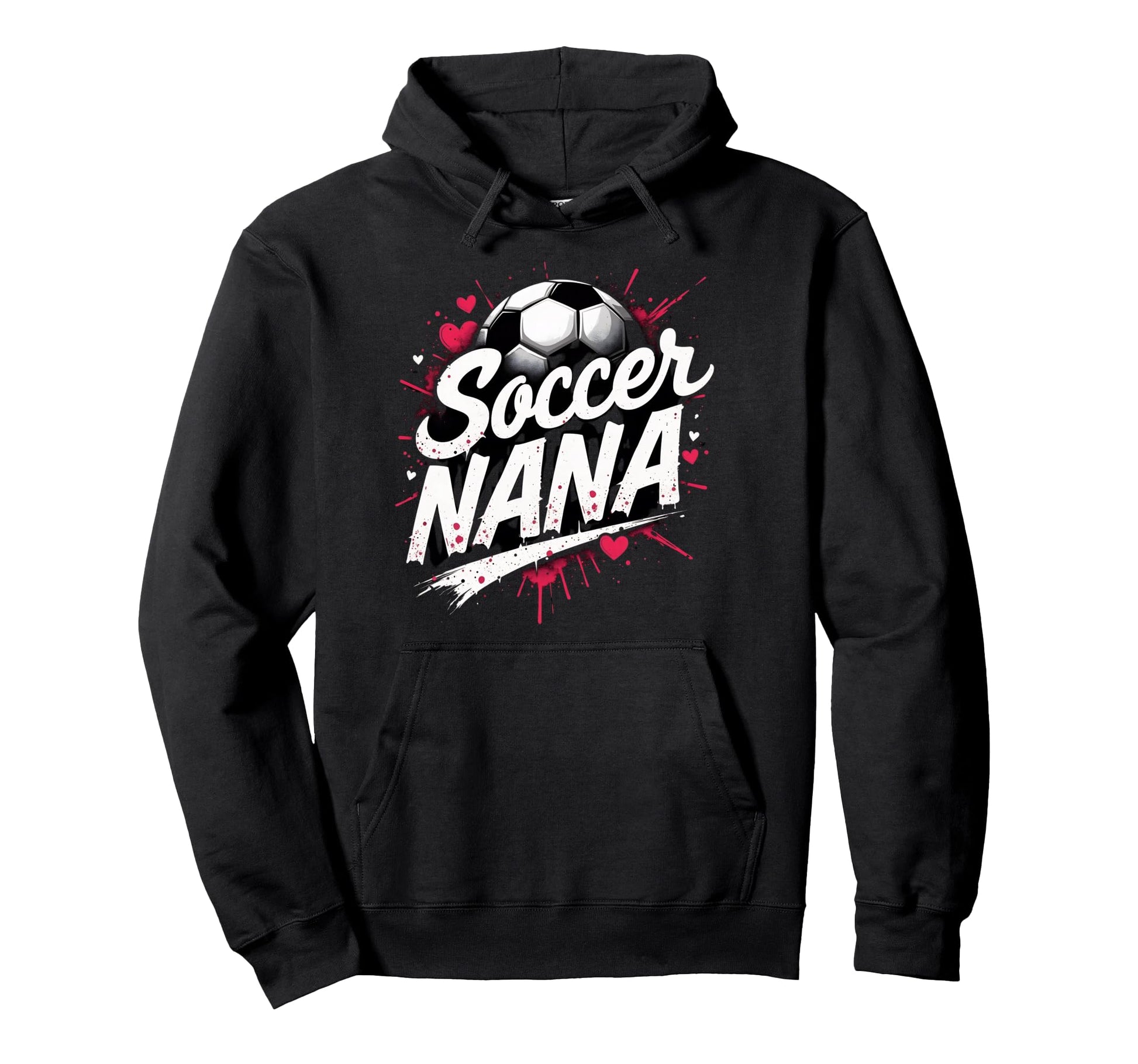 Proud Soccer Nana Funny Grandma Lover Hoodie - Custom Art Print Unisex - T-Shirt, Sweatshirt, Hoodie