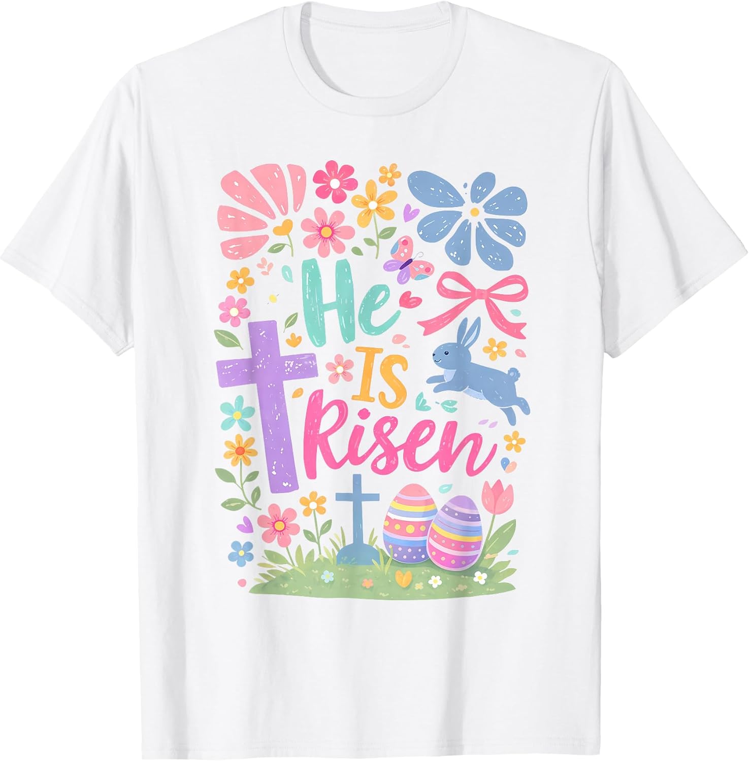 Religious Easter Day Christian Men Women Kids Unisex T-shirt, Sweatshirt, Hoodie, Long Sleeve Tee - T-Shirt, Sweatshirt, Hoodie