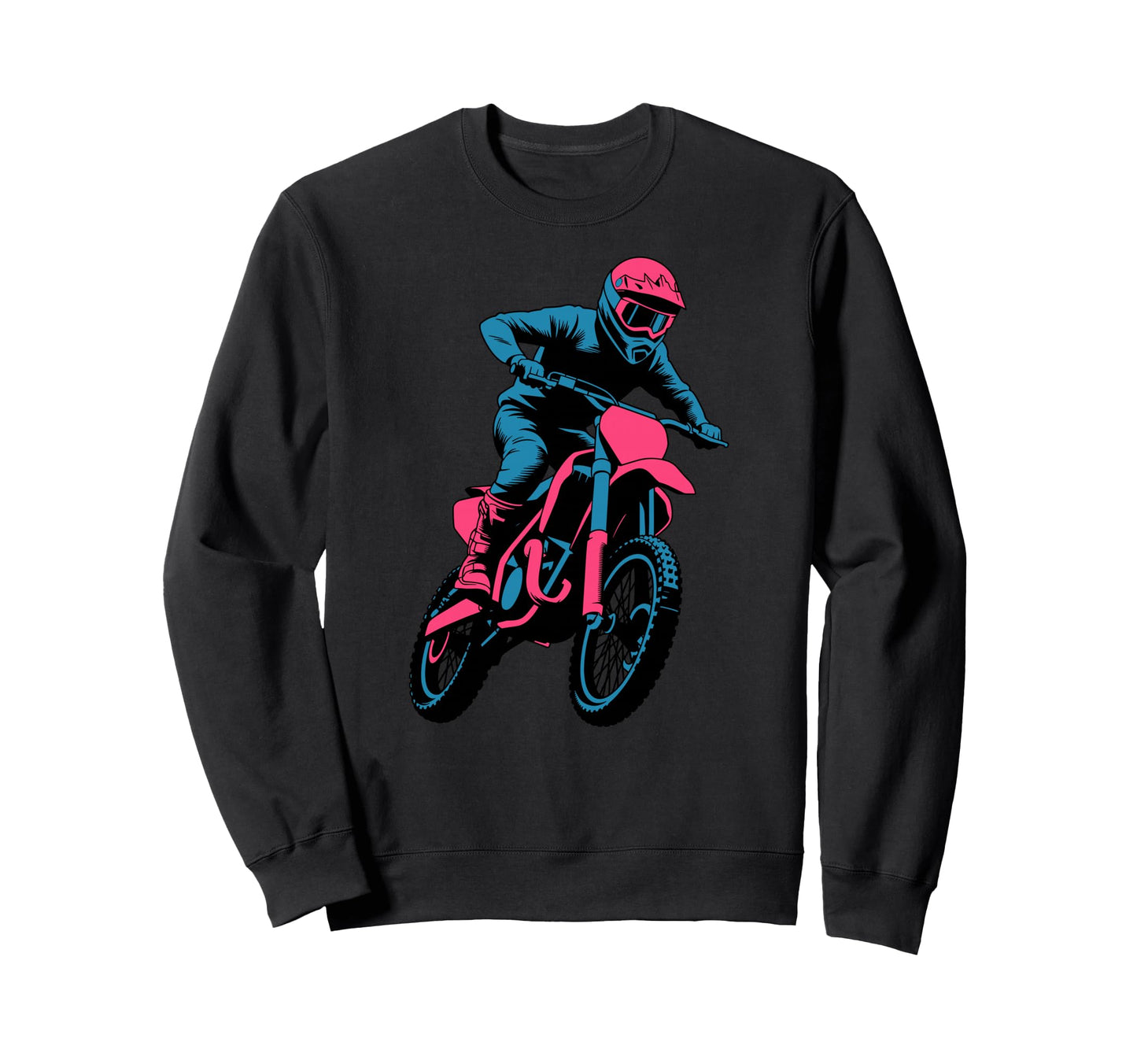 Braap Dirt Bike Motocross Fans Sweatshirt - Streetwear Style for Adults - T-Shirt, Sweatshirt, Hoodie