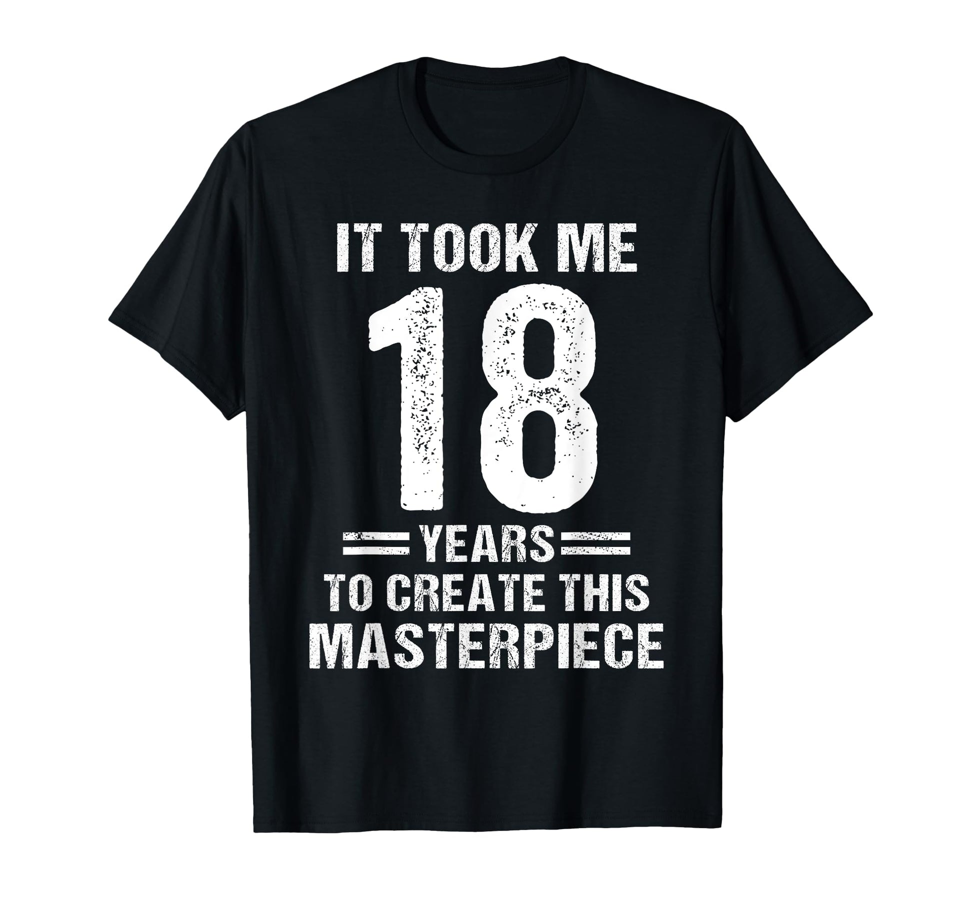 Funny 18 Years Old Joke 18Th T-Shirt - Minimalist Print for Adults - T-Shirt, Sweatshirt, Hoodie