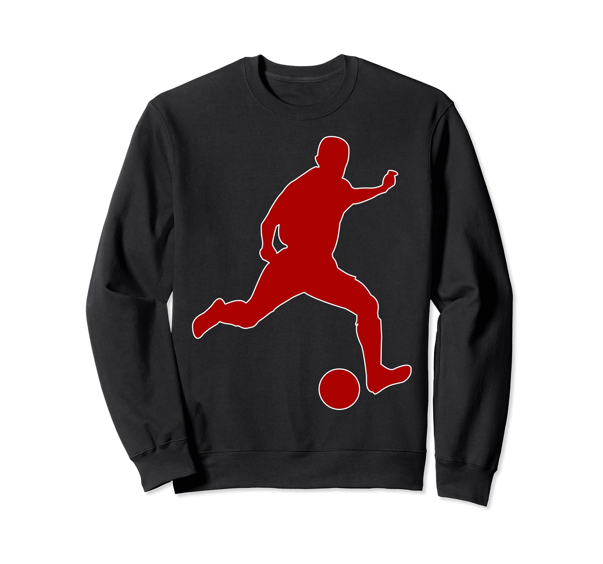 Soccer Striker Goal Getter Soccer Sweatshirt - Minimalist Print for Adults - T-Shirt, Sweatshirt, Hoodie