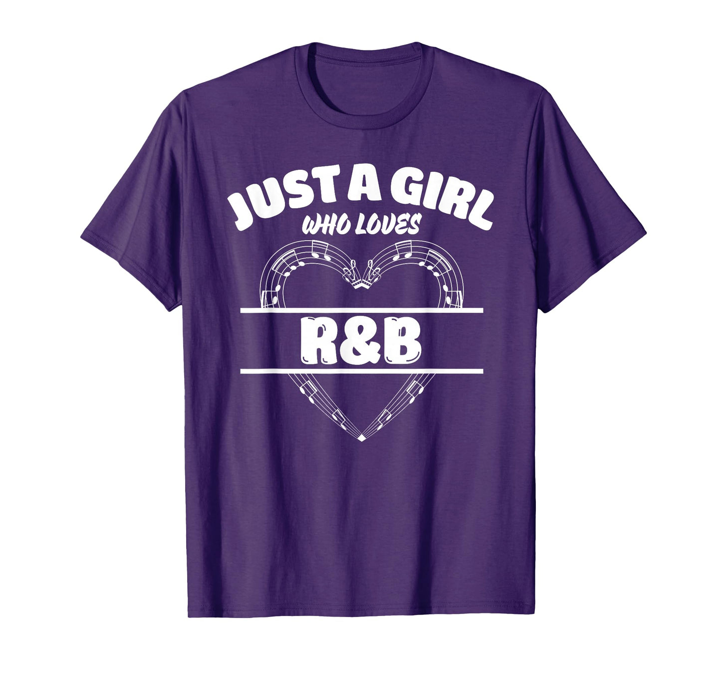 Just Who Loves R B Music Lover T-Shirt - Novelty Apparel for Adults - T-Shirt, Sweatshirt, Hoodie