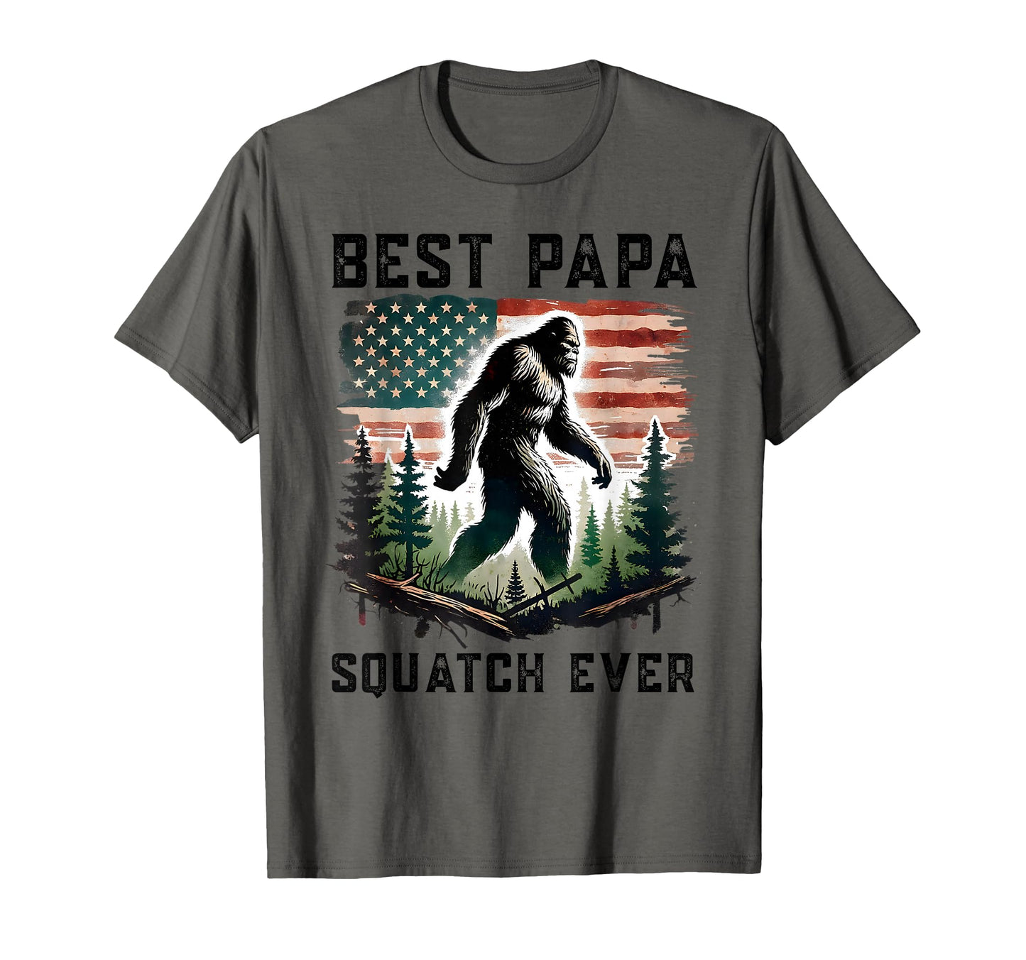 Best Papa Squatch Ever Bigfoot T-Shirt - Graphic Print for Adults - T-Shirt, Sweatshirt, Hoodie