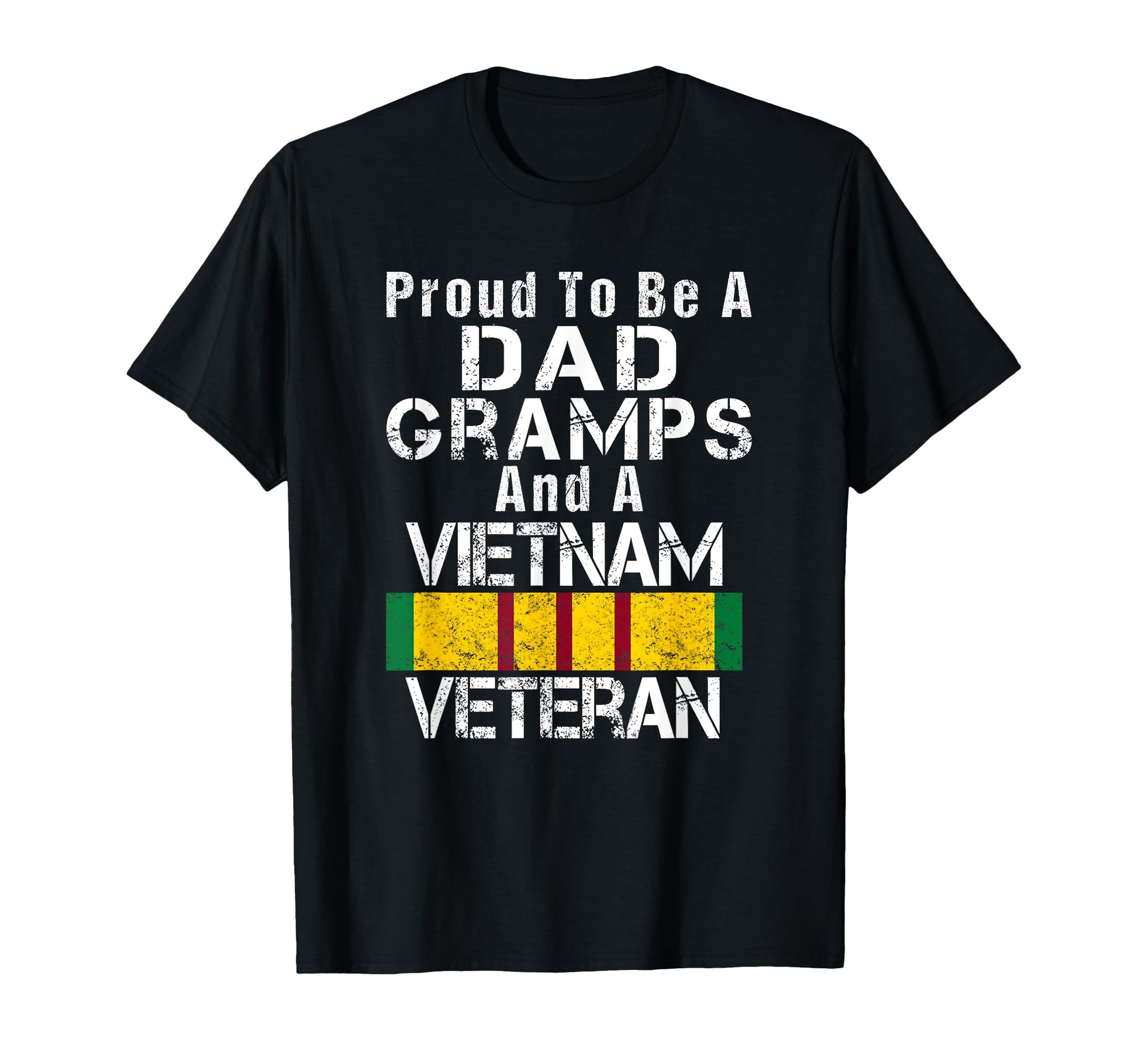 Proud Dad Gramps Vietnam War Veteran T-Shirt - Minimalist Print Unisex - T-Shirt, Sweatshirt, Hoodie