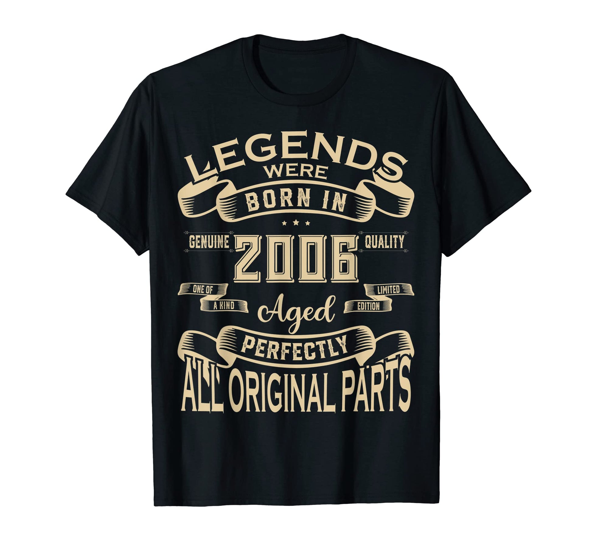 Legends Were Born 2006 Funny Birthday T-Shirt - Graphic Print for Adults - T-Shirt, Sweatshirt, Hoodie