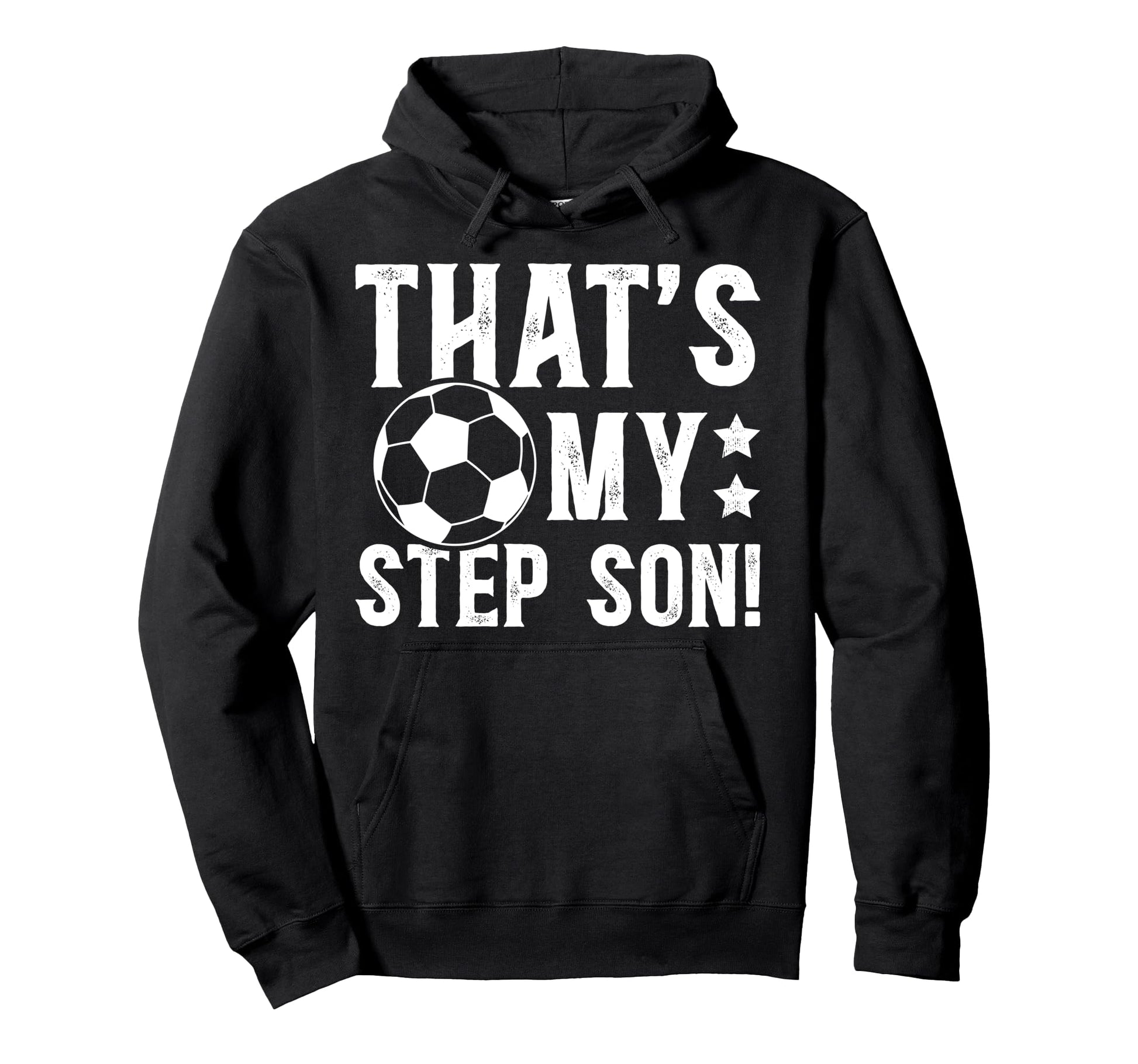 Proud Soccer Step Dad Soccer Player Hoodie - Custom Art Print Men Women - T-Shirt, Sweatshirt, Hoodie
