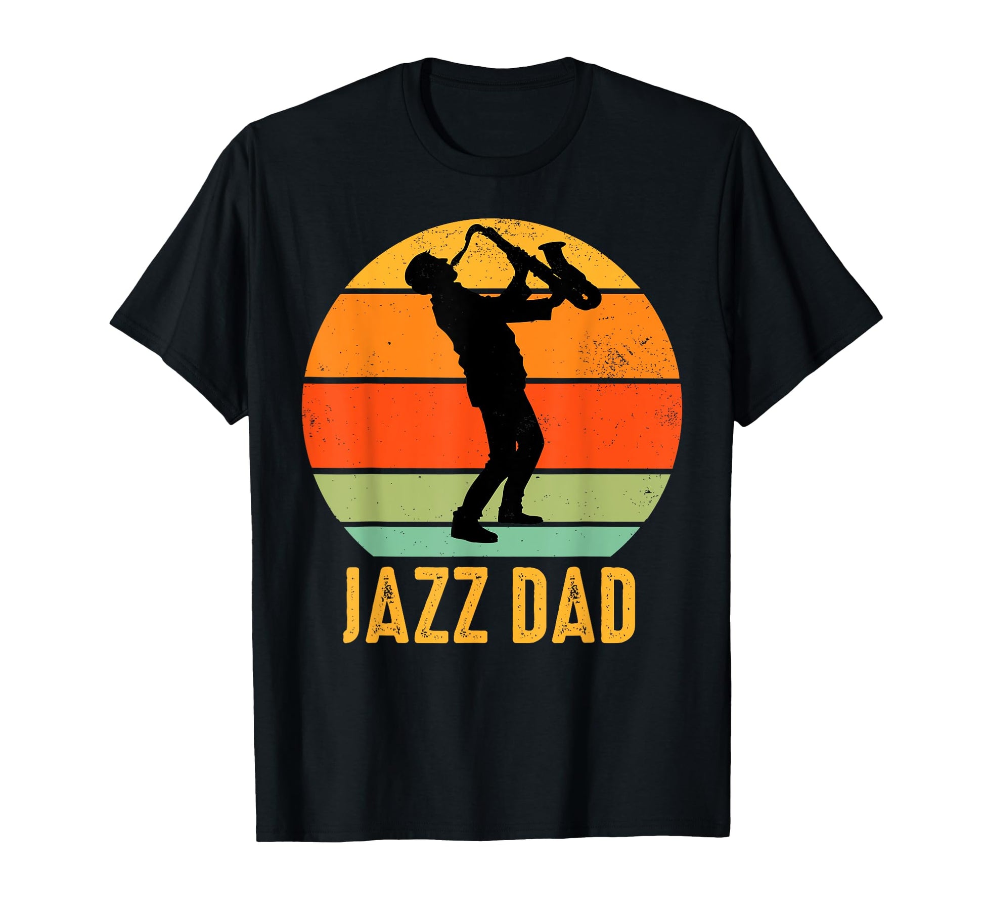 Jazz Dad Saxophone Player Jazz Musician T-Shirt - Minimalist Print Unisex - T-Shirt, Sweatshirt, Hoodie