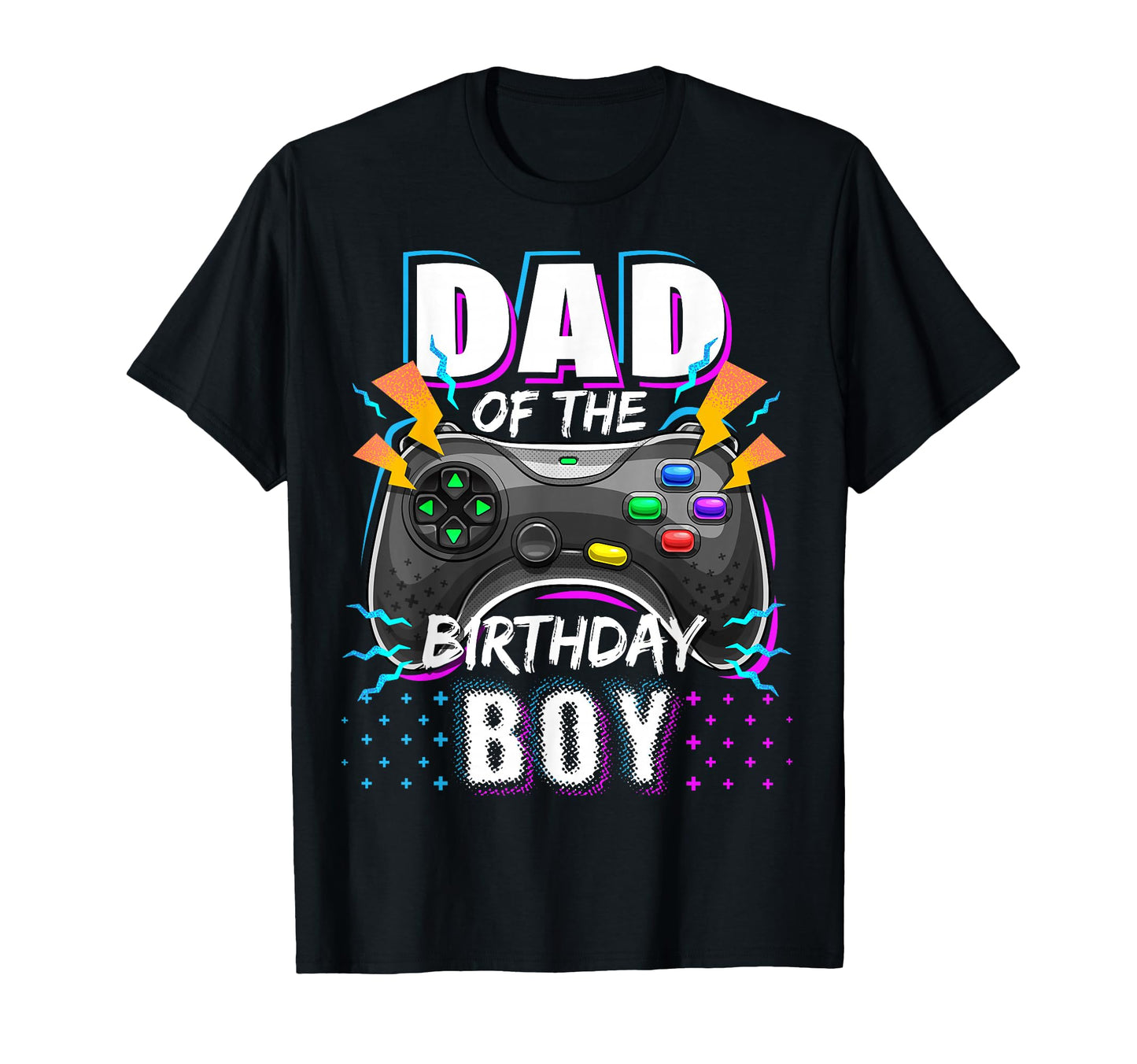 Dad Birthday Matching Video Gamer T-Shirt - Graphic Print for Adults - T-Shirt, Sweatshirt, Hoodie