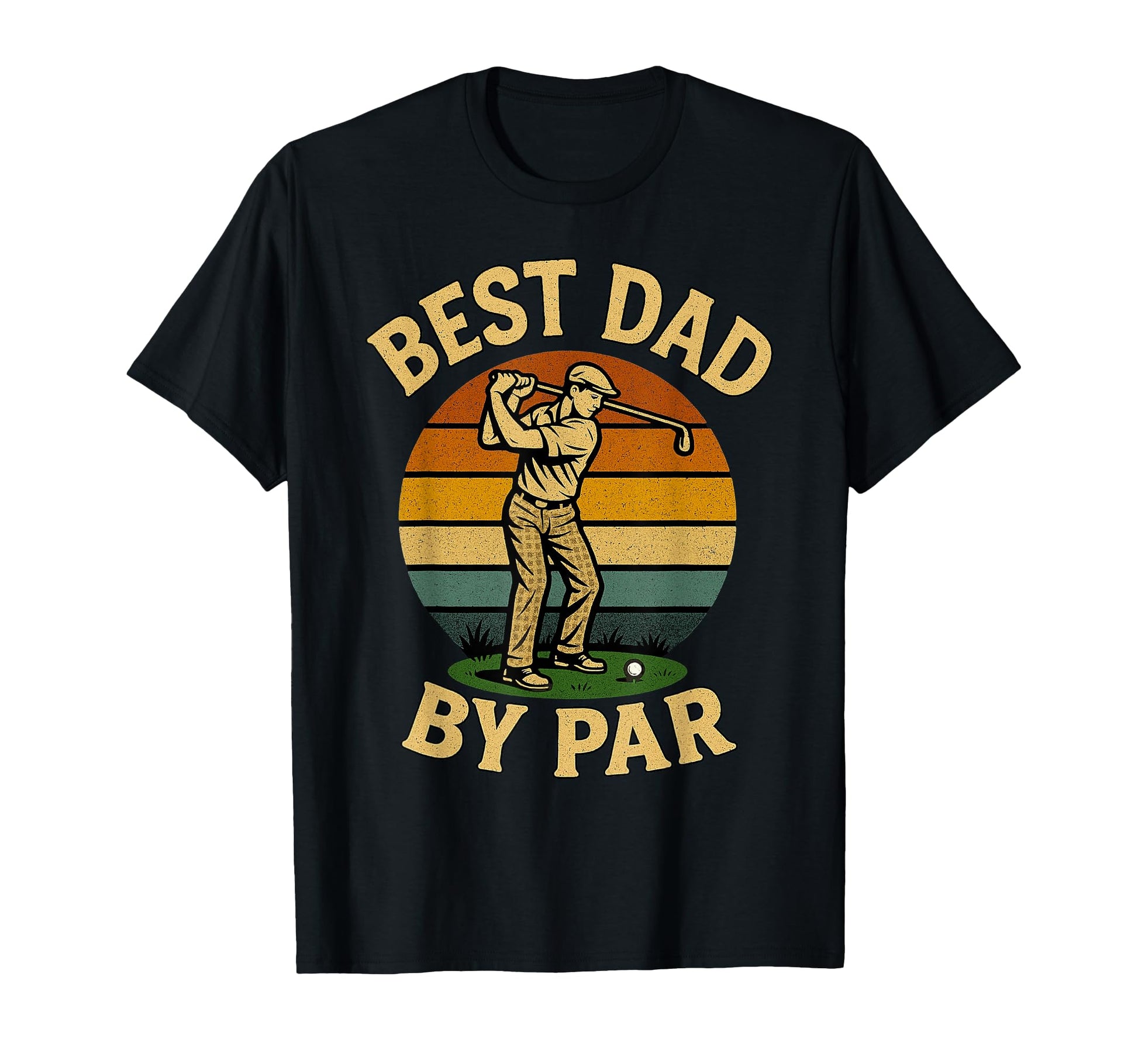 Funny Best Dad Par Golf Pun Golfing Dad T-Shirt - Aesthetic Graphic Unisex - T-Shirt, Sweatshirt, Hoodie