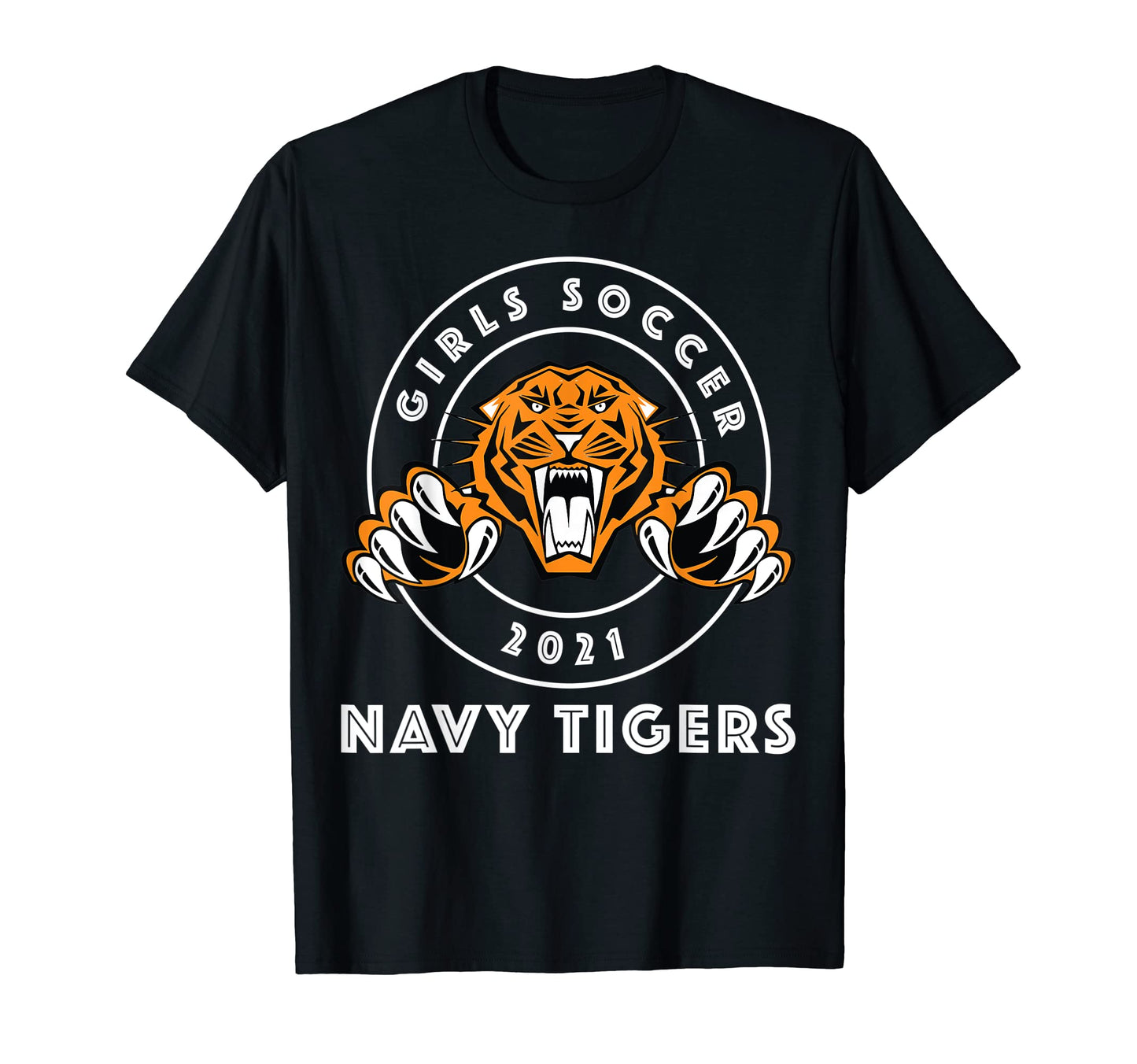 Navy Tigers Soccer Team Players Gear T-Shirt - Fun Novelty Design Unisex - T-Shirt, Sweatshirt, Hoodie