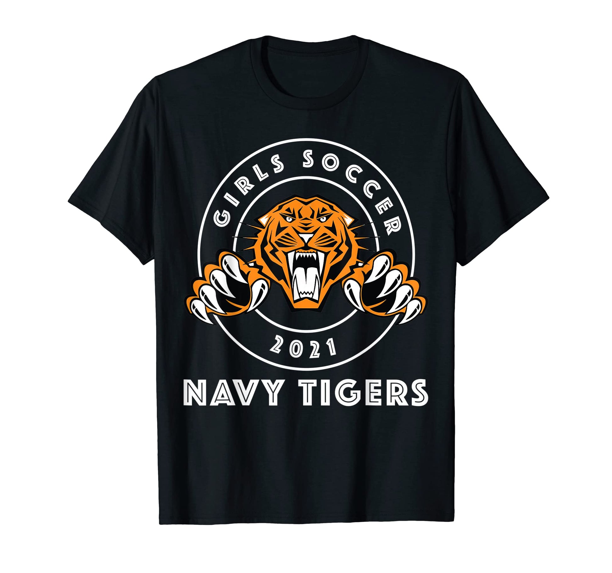Navy Tigers Soccer Team Players Gear T-Shirt - Fun Novelty Design Unisex - T-Shirt, Sweatshirt, Hoodie
