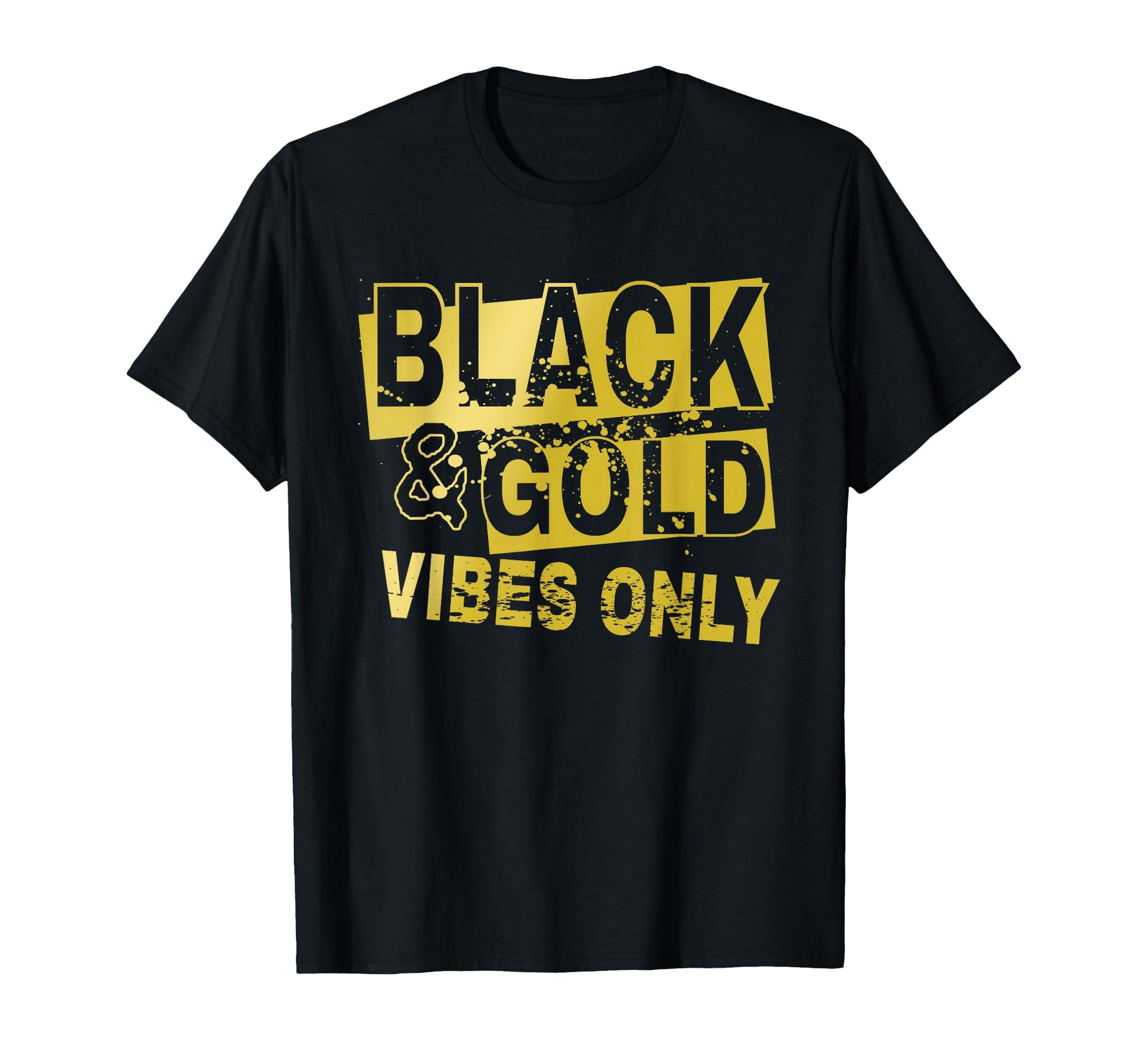 Black And Golds Small T-Shirt - Unique Graphic for Adults - T-Shirt, Sweatshirt, Hoodie