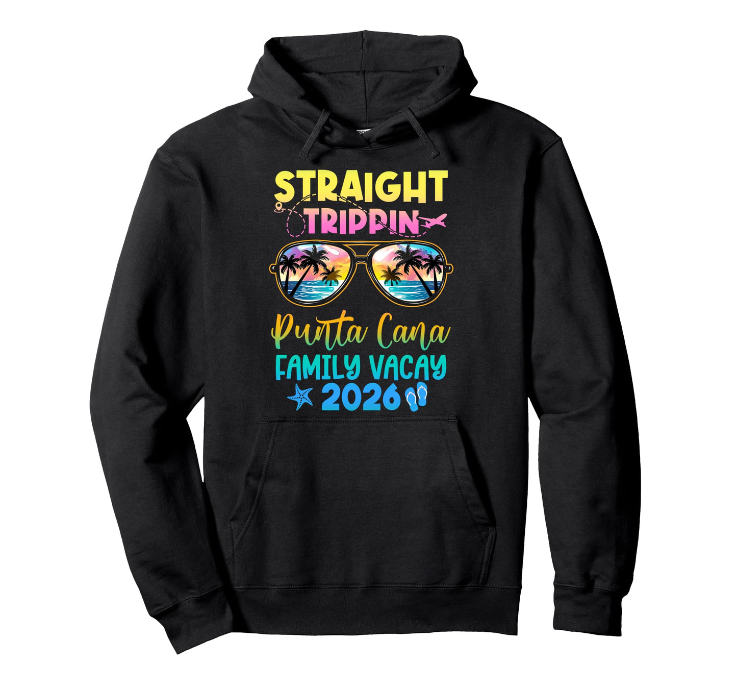 Family Vacation Punta Cana 2026 Hoodie - Casual Everyday Wear Unisex - T-Shirt, Sweatshirt, Hoodie