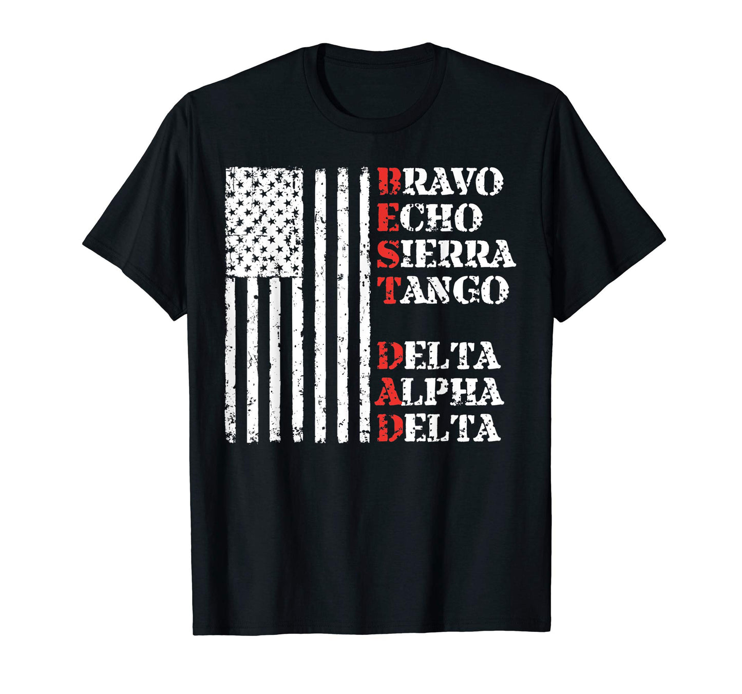 Mens Military Dad Best Fathers T-Shirt - Casual Everyday Wear for Adults - T-Shirt, Sweatshirt, Hoodie