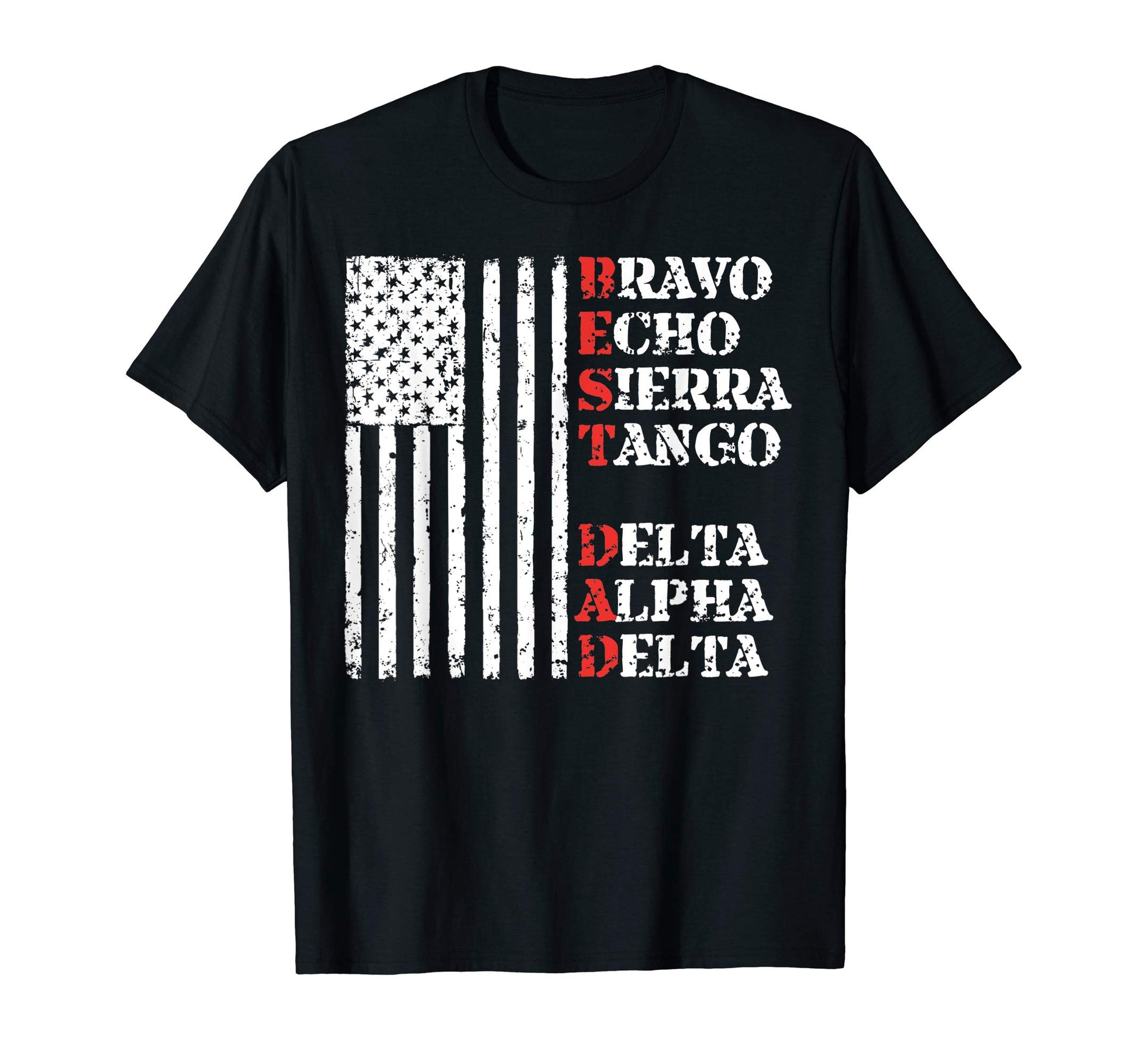 Mens Military Dad Best Fathers T-Shirt - Casual Everyday Wear for Adults - T-Shirt, Sweatshirt, Hoodie