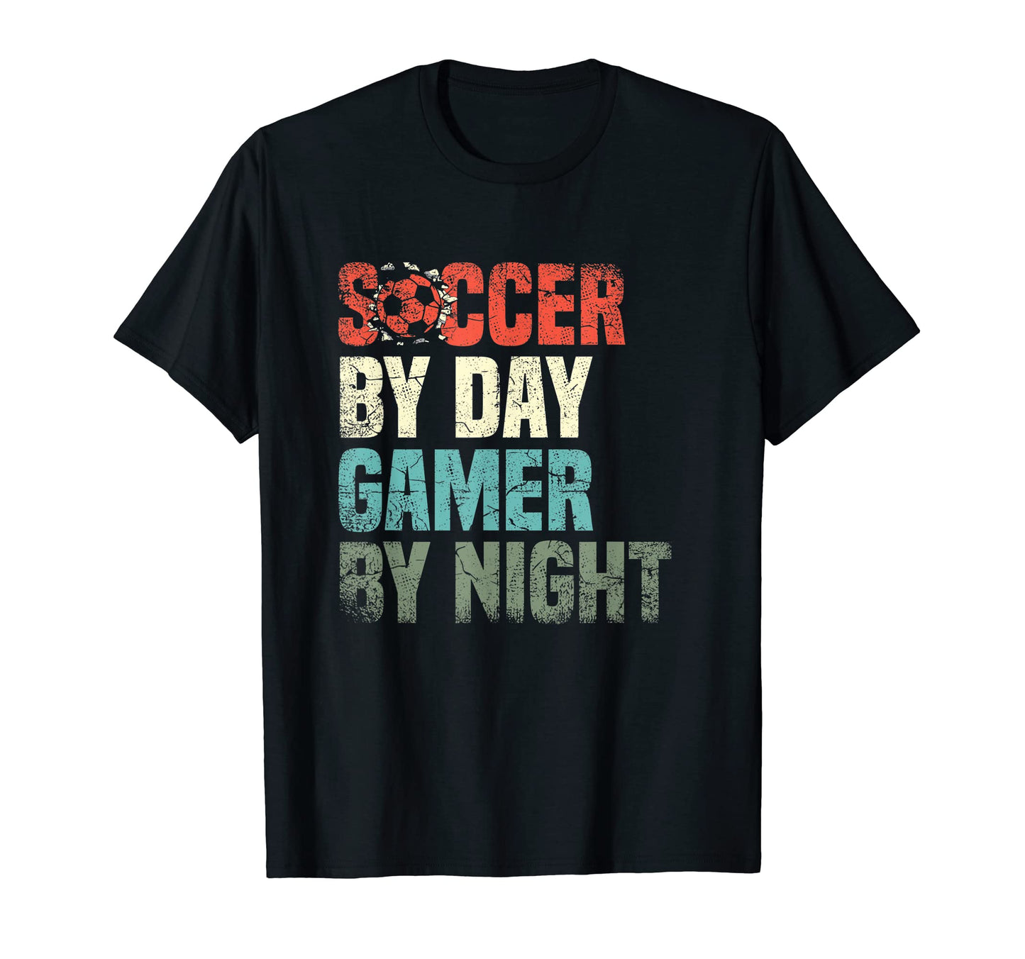 Funny Soccer Day Gamer Night Gamer T-Shirt - Aesthetic Graphic Men Women - T-Shirt, Sweatshirt, Hoodie