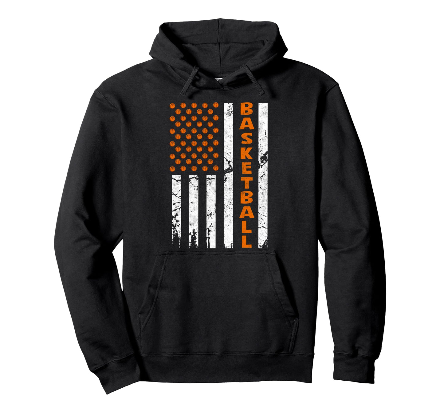 Us Flag Basketball Player Slam Dunk Hoodie - Minimalist Print for Adults - T-Shirt, Sweatshirt, Hoodie