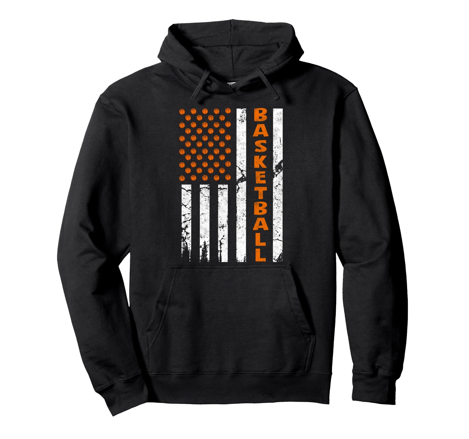 Us Flag Basketball Player Slam Dunk Hoodie - Minimalist Print for Adults - T-Shirt, Sweatshirt, Hoodie