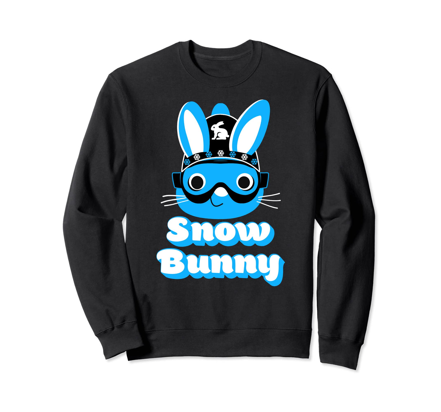 Snow Bunny Skiing Snowboarding Beginner Sweatshirt - Unique Graphic Unisex - T-Shirt, Sweatshirt, Hoodie