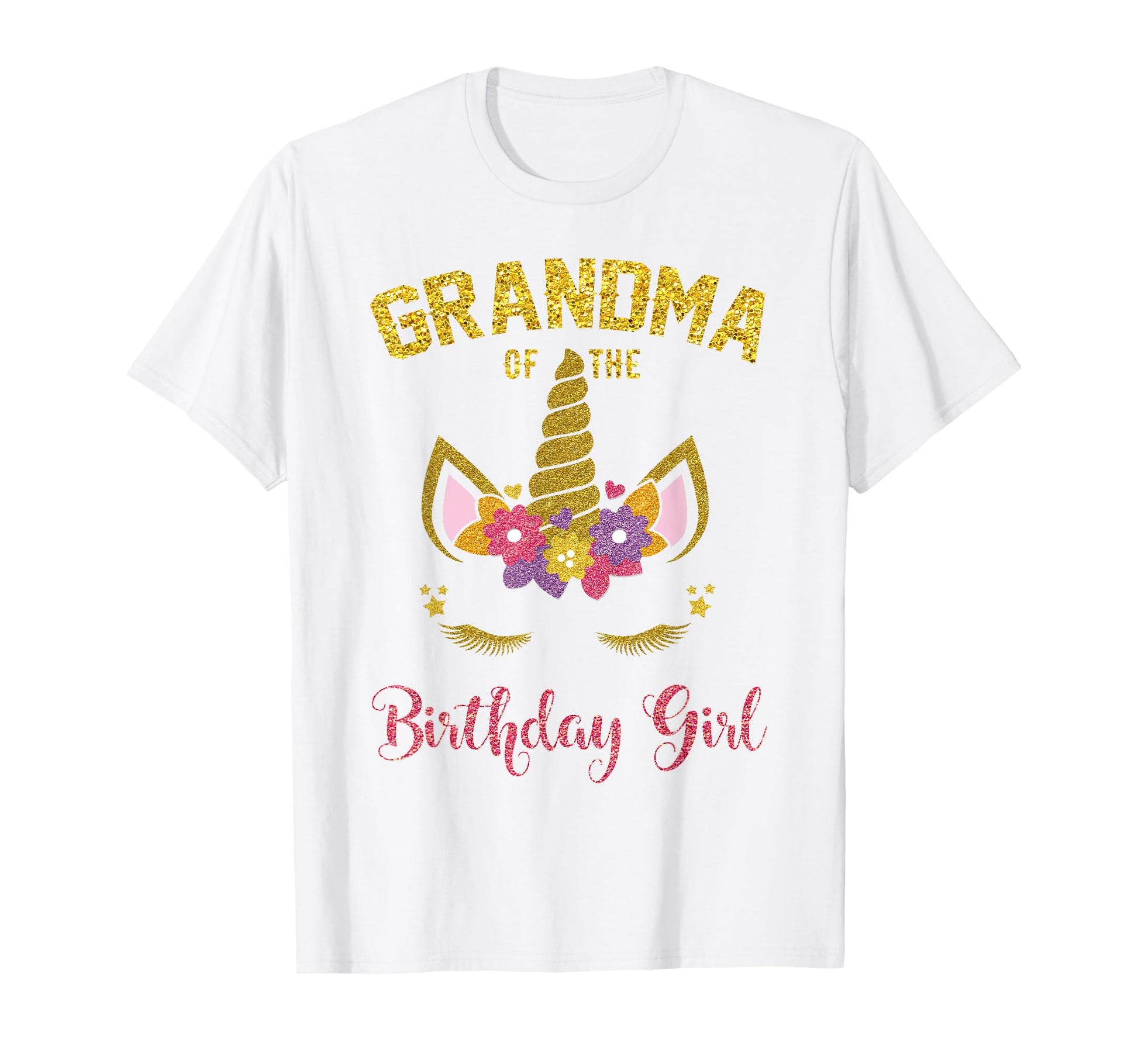 Grandma Birthday Unicorn Outfit T-Shirt - Unique Graphic for Adults - T-Shirt, Sweatshirt, Hoodie