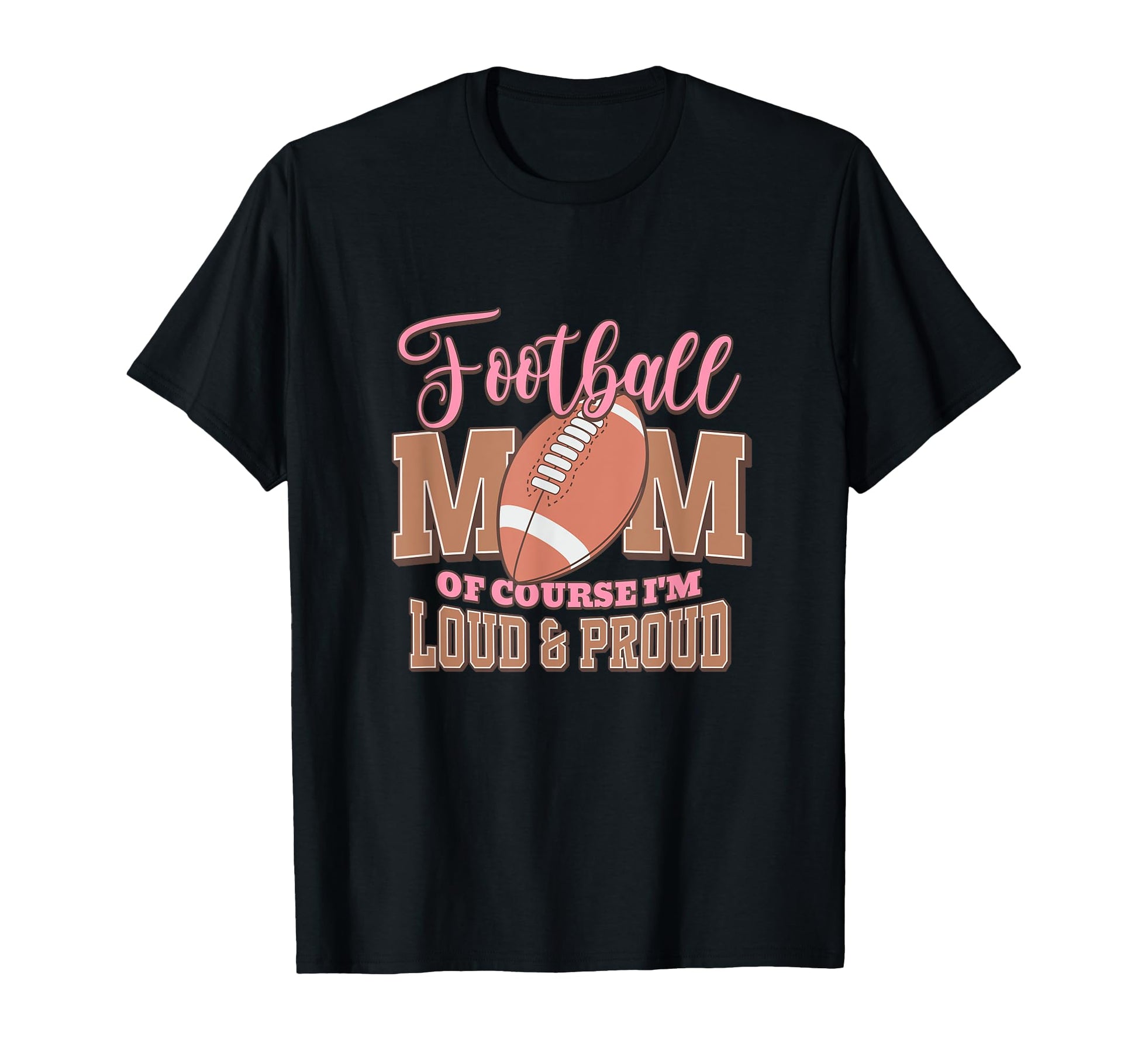 Loud And Proud Soccer Mom Football Mom T-Shirt - Graphic Print Unisex - T-Shirt, Sweatshirt, Hoodie