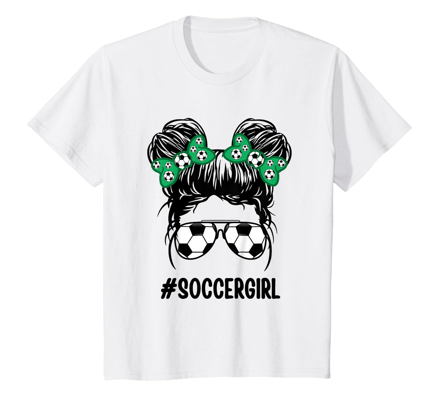 Soccergirl Sport Game Outfit Daughter T-Shirt - Graphic Print for Adults - T-Shirt, Sweatshirt, Hoodie