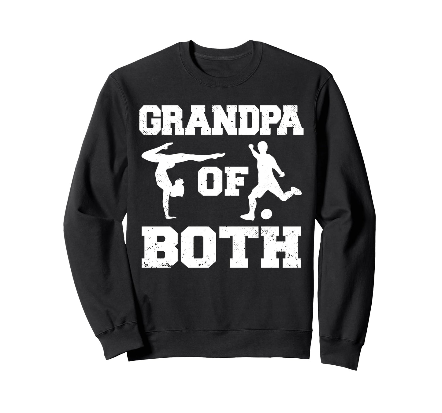 Grandpa Both Funny Soccer And Sweatshirt - Aesthetic Graphic Unisex - T-Shirt, Sweatshirt, Hoodie