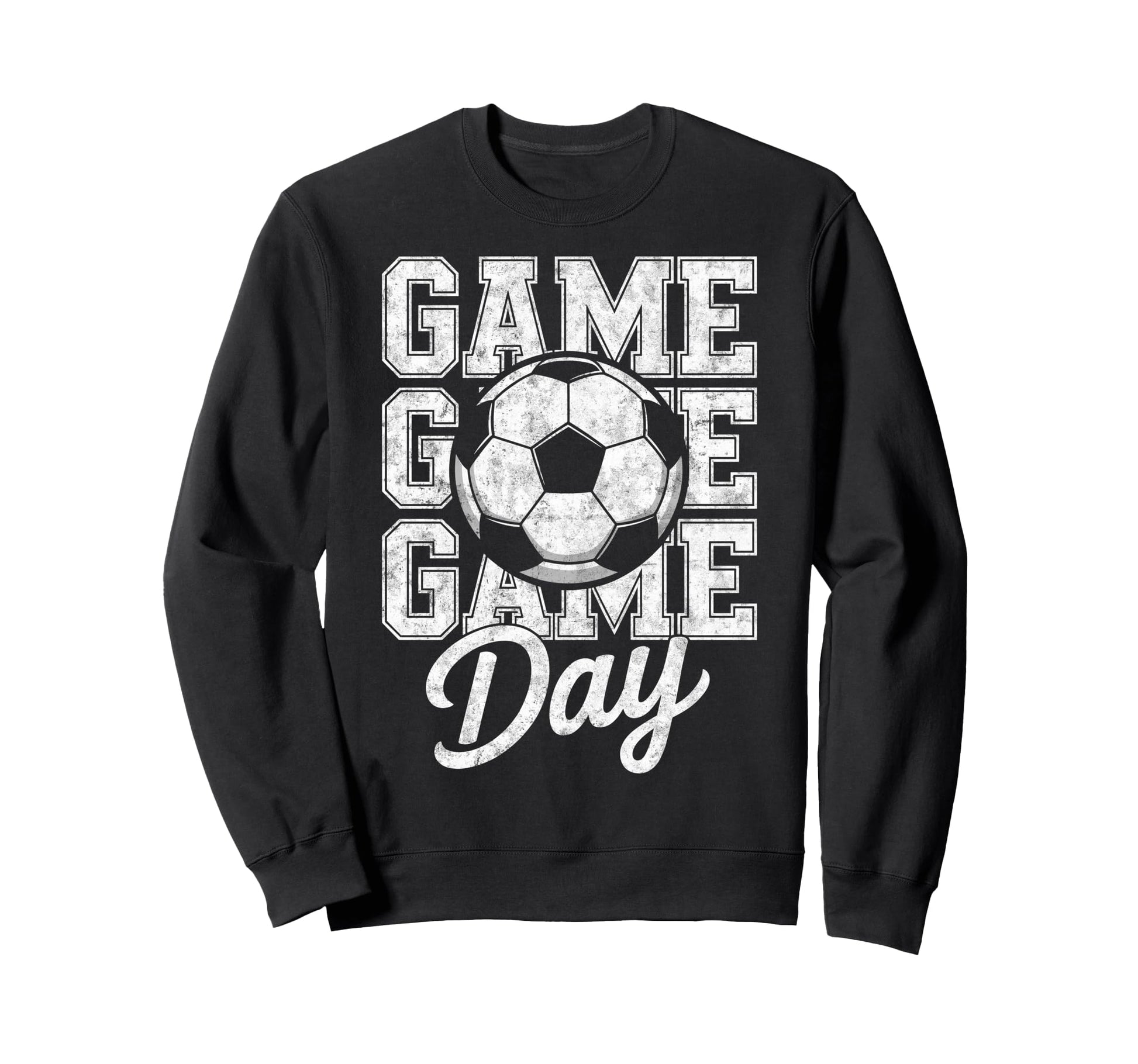 Game Day Soccer Player Fan Sweatshirt - Aesthetic Graphic Men Women - T-Shirt, Sweatshirt, Hoodie