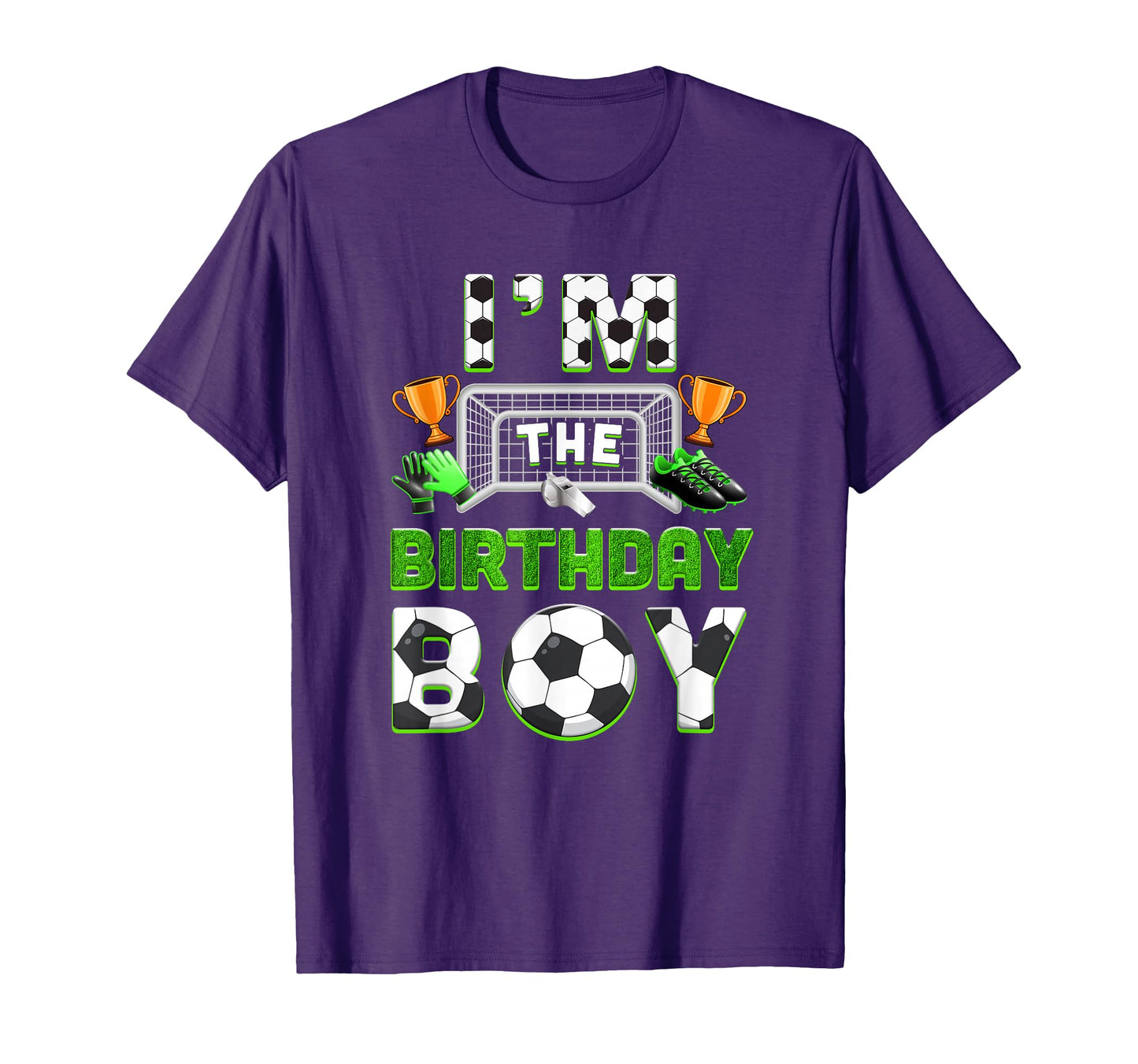 Im Birthday Soccer Family Matching T-Shirt - Fun Novelty Design Unisex - T-Shirt, Sweatshirt, Hoodie
