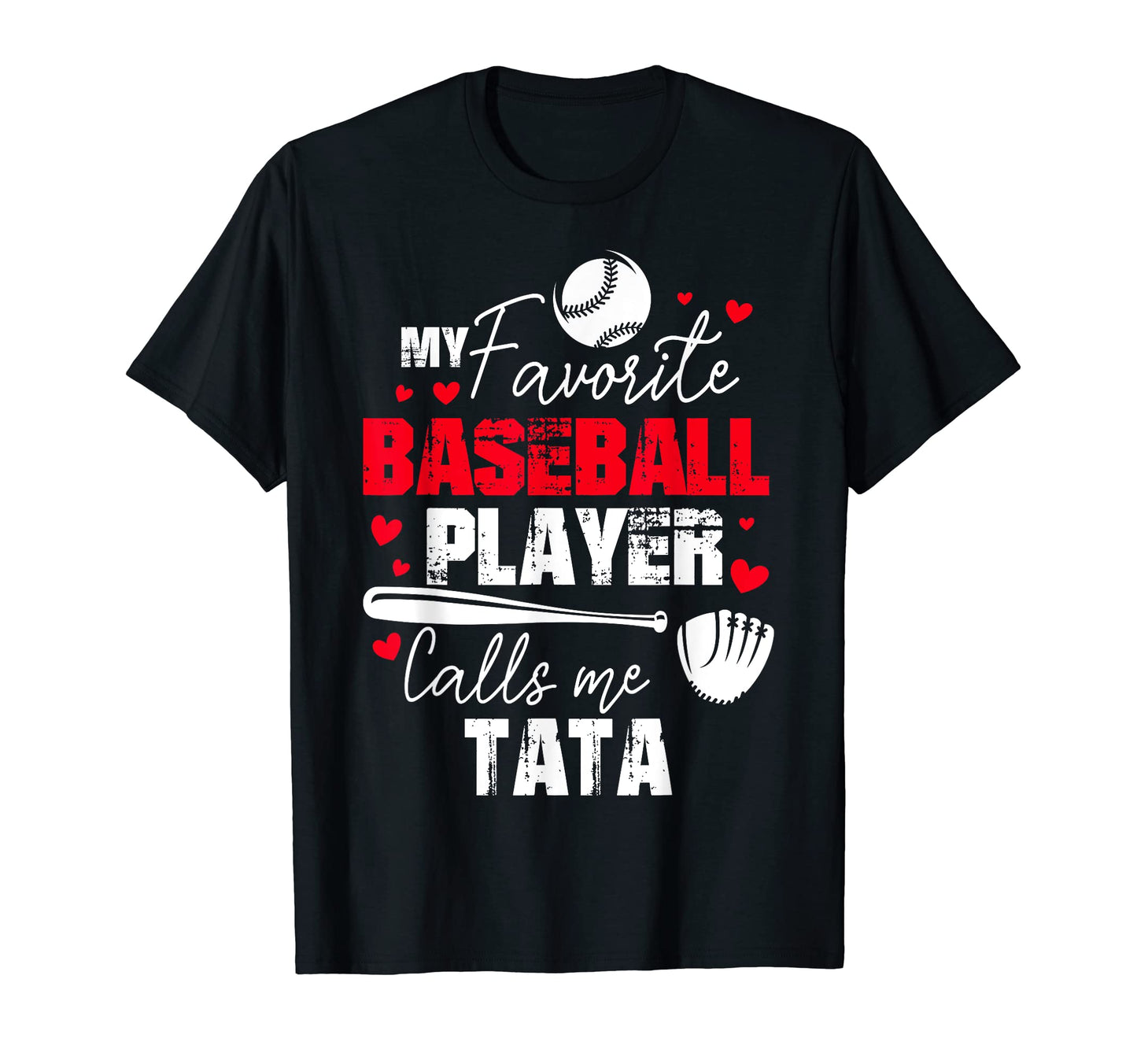 My Favorite Baseball Player Calls T-Shirt - Fun Novelty Design Men Women - T-Shirt, Sweatshirt, Hoodie
