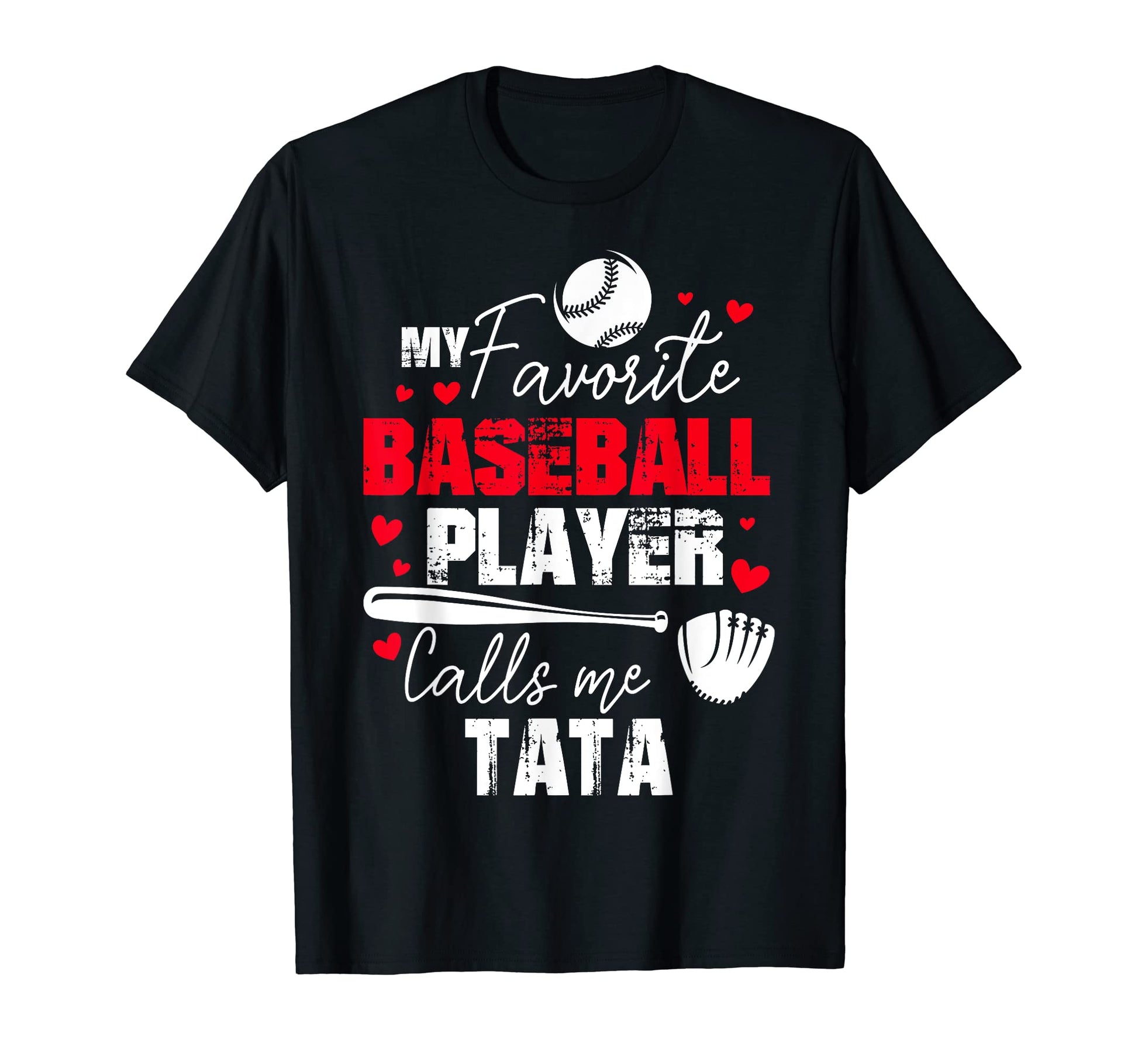 My Favorite Baseball Player Calls T-Shirt - Fun Novelty Design Men Women - T-Shirt, Sweatshirt, Hoodie